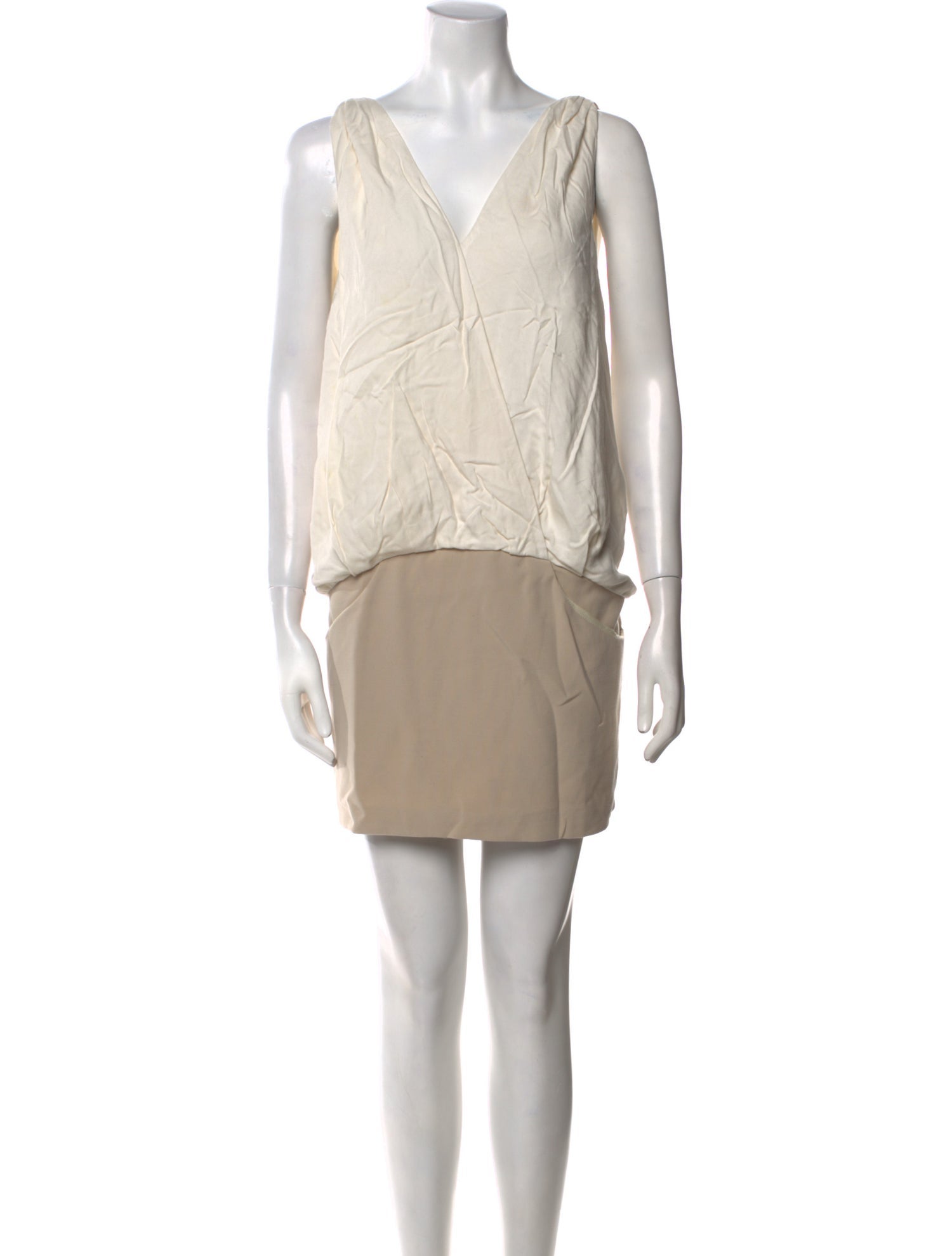 BA&SH V-Neck Mini Dress