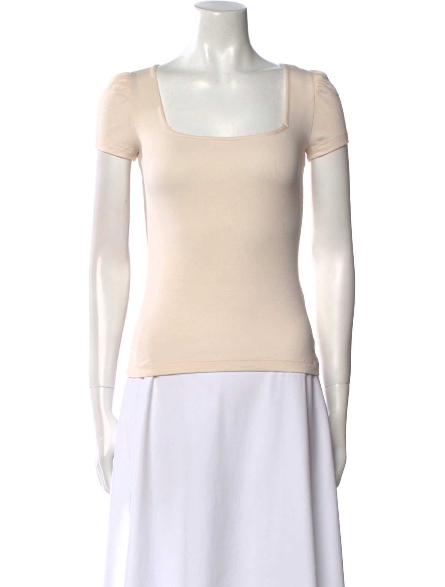 BA&SH Square Neckline Short Sleeve Top
