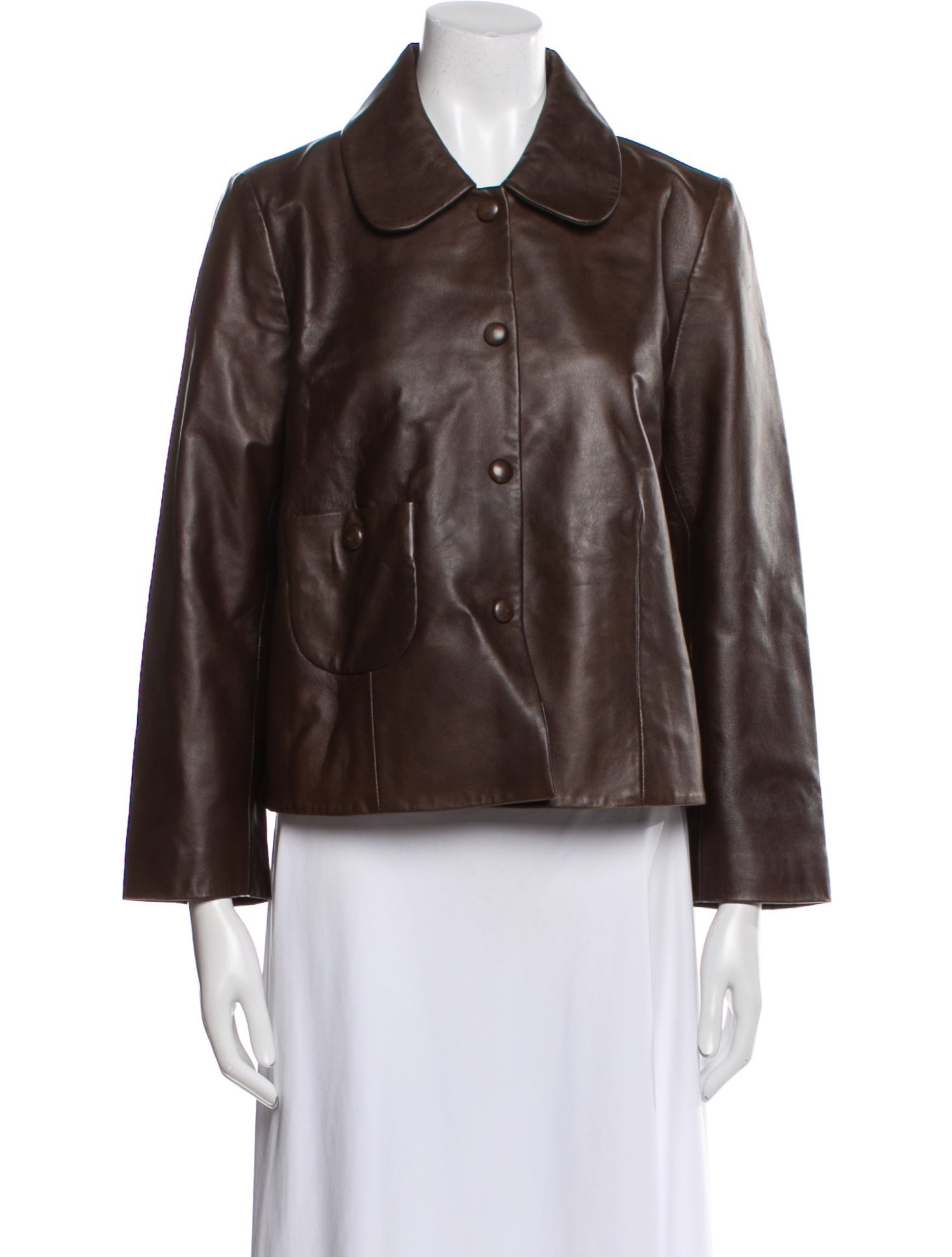 BA&SH Lamb Leather Jacket