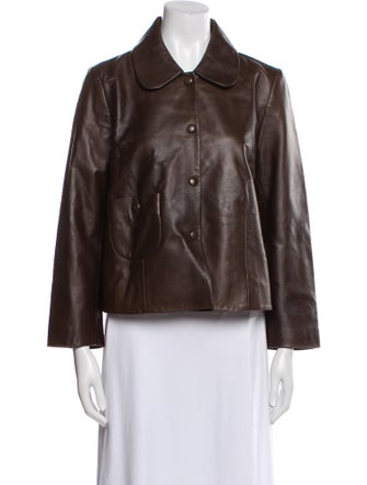 BA&SH Lamb Leather Jacket
