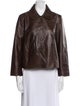 BA&SH Lamb Leather Jacket