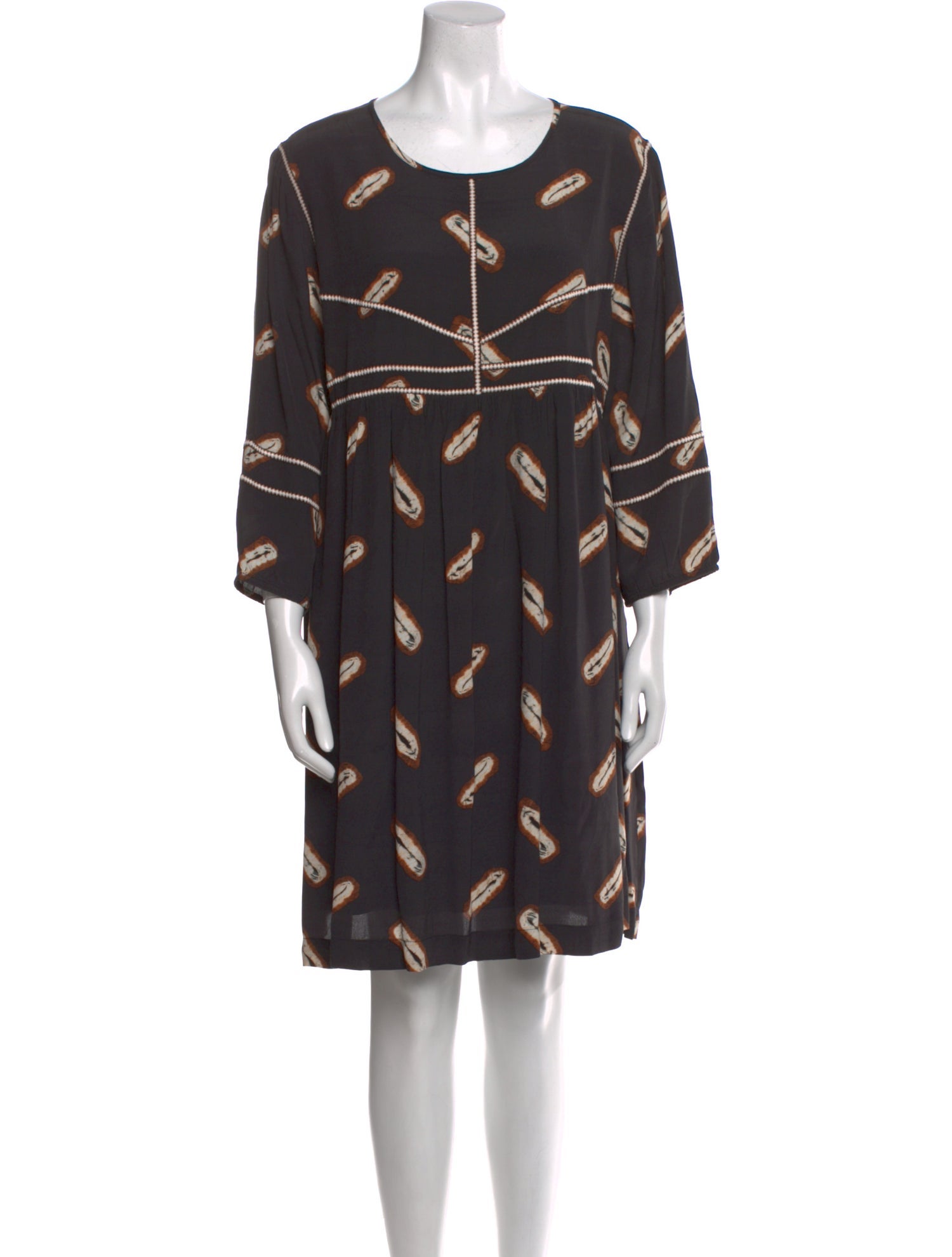 BA&SH Printed Mini Dress
