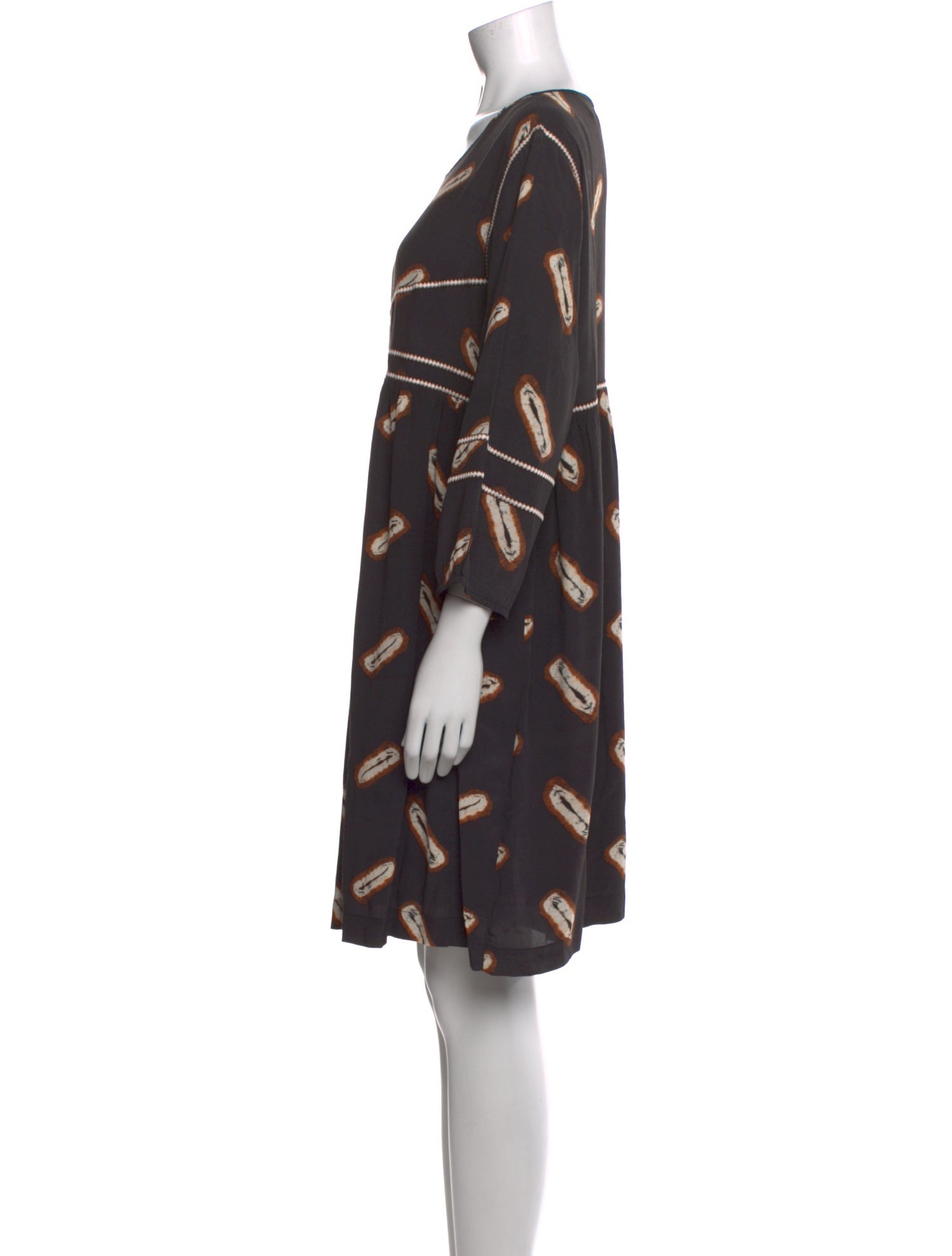 BA&SH Printed Mini Dress