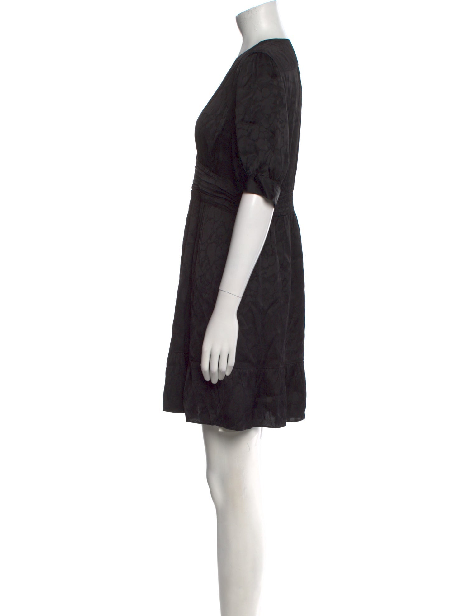 BA&SH V-Neck Mini Dress