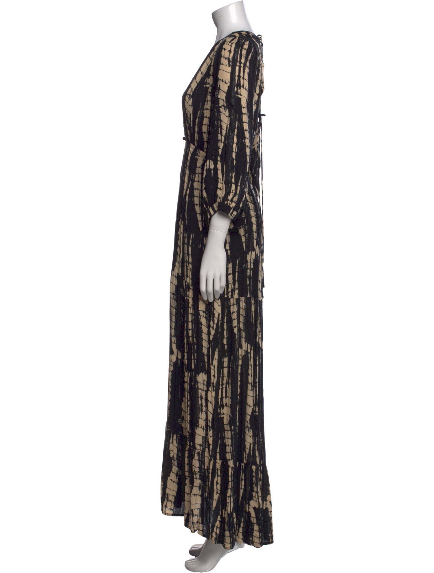 BA&SH Printed Long Dress