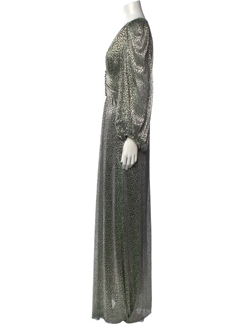 BA&SH Printed Long Dress