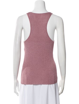 BA&SH Scoop Neck Sleeveless Top