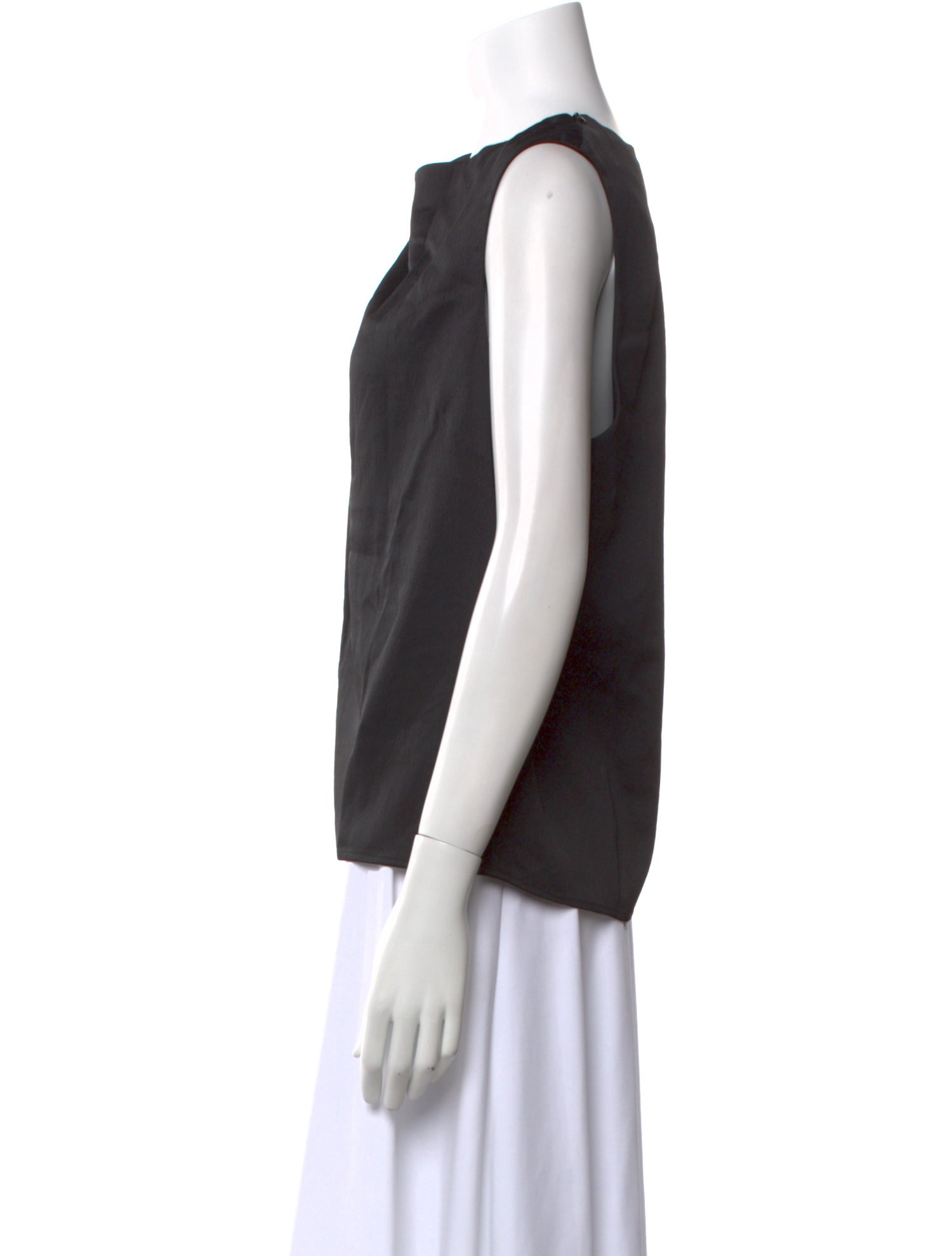 BA&SH Satin Scoop Neck Top