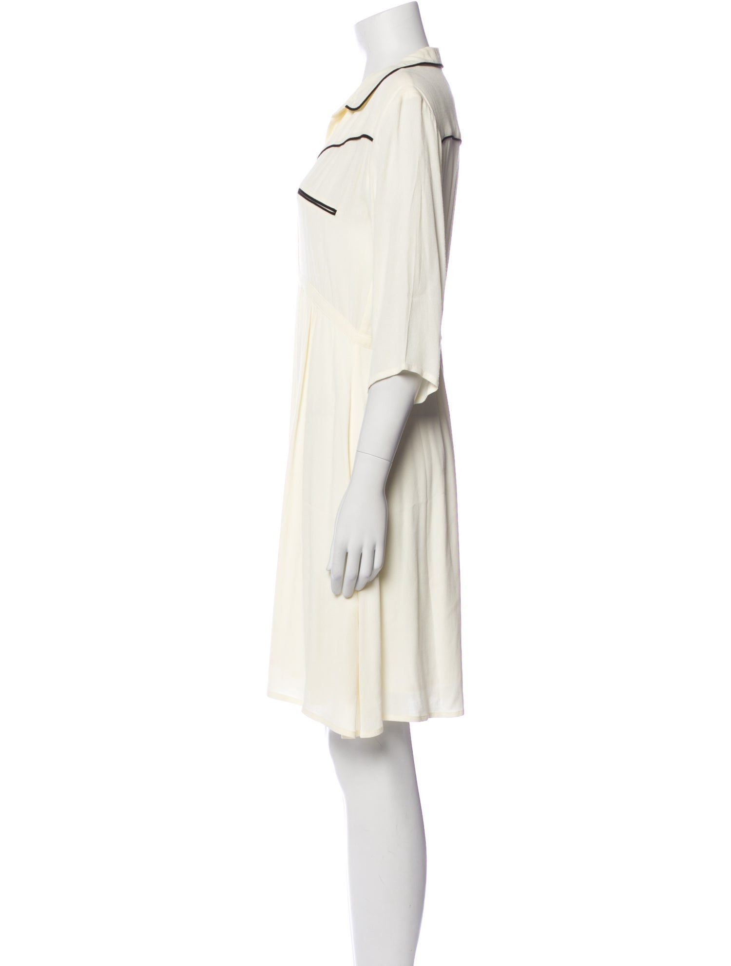 BA&SH V-Neck Mini Dress