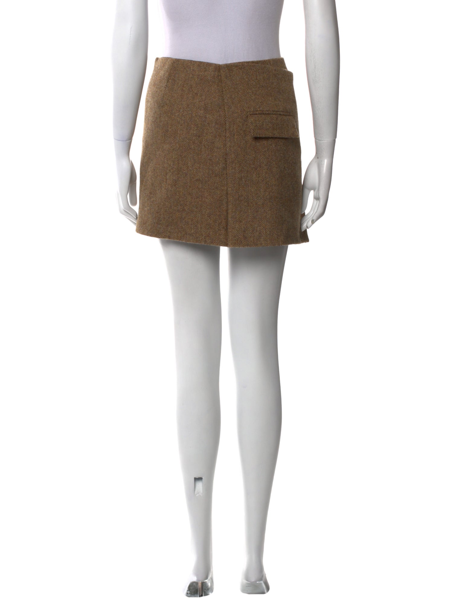 BA&SH Wool Mini Skirt