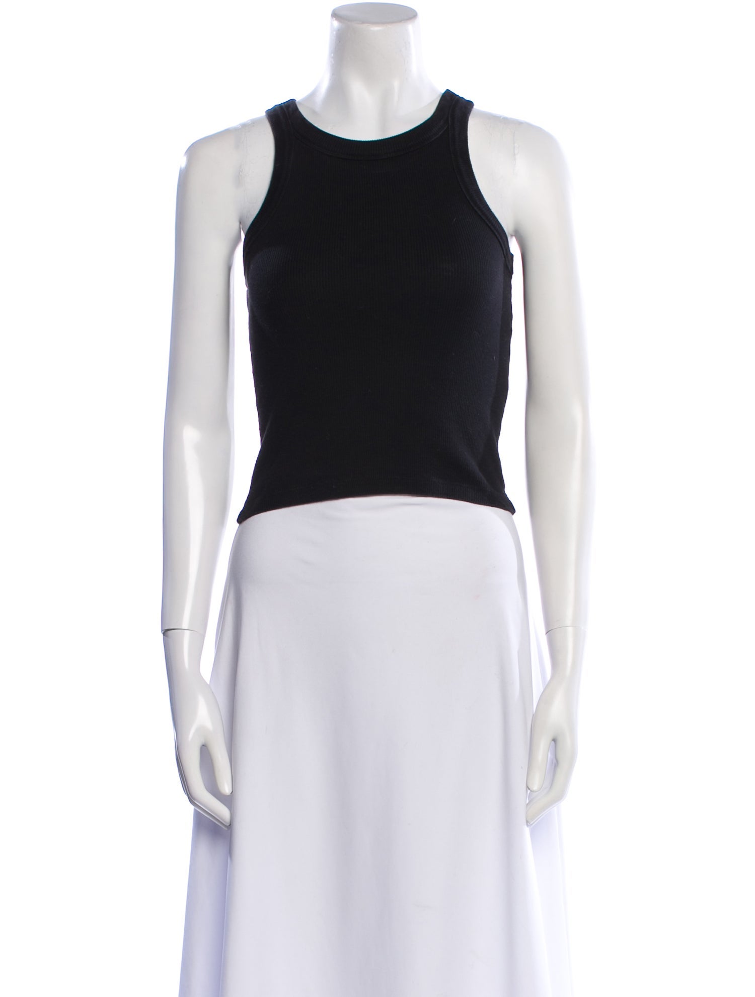 BA&SH Scoop Neck Sleeveless Crop Top