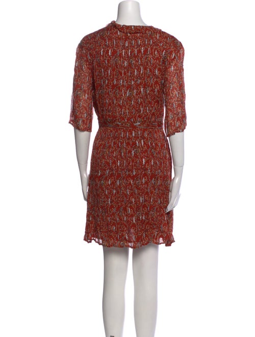 BA&SH Printed Mini Dress