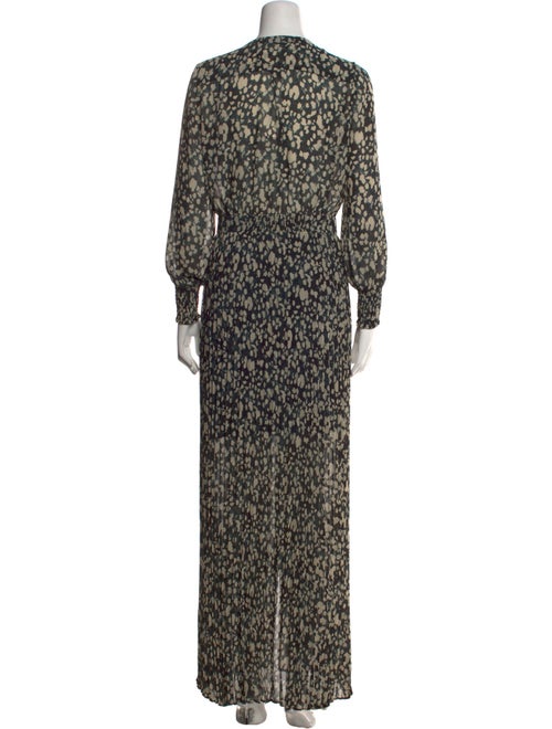 BA&SH Printed Long Dress