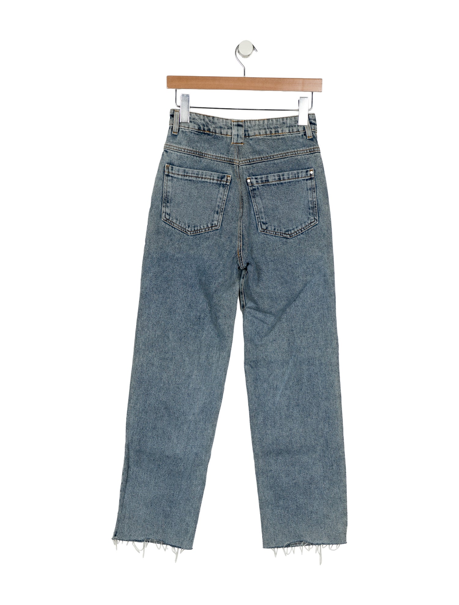 BA&SH Mid-Rise Straight Leg Jeans