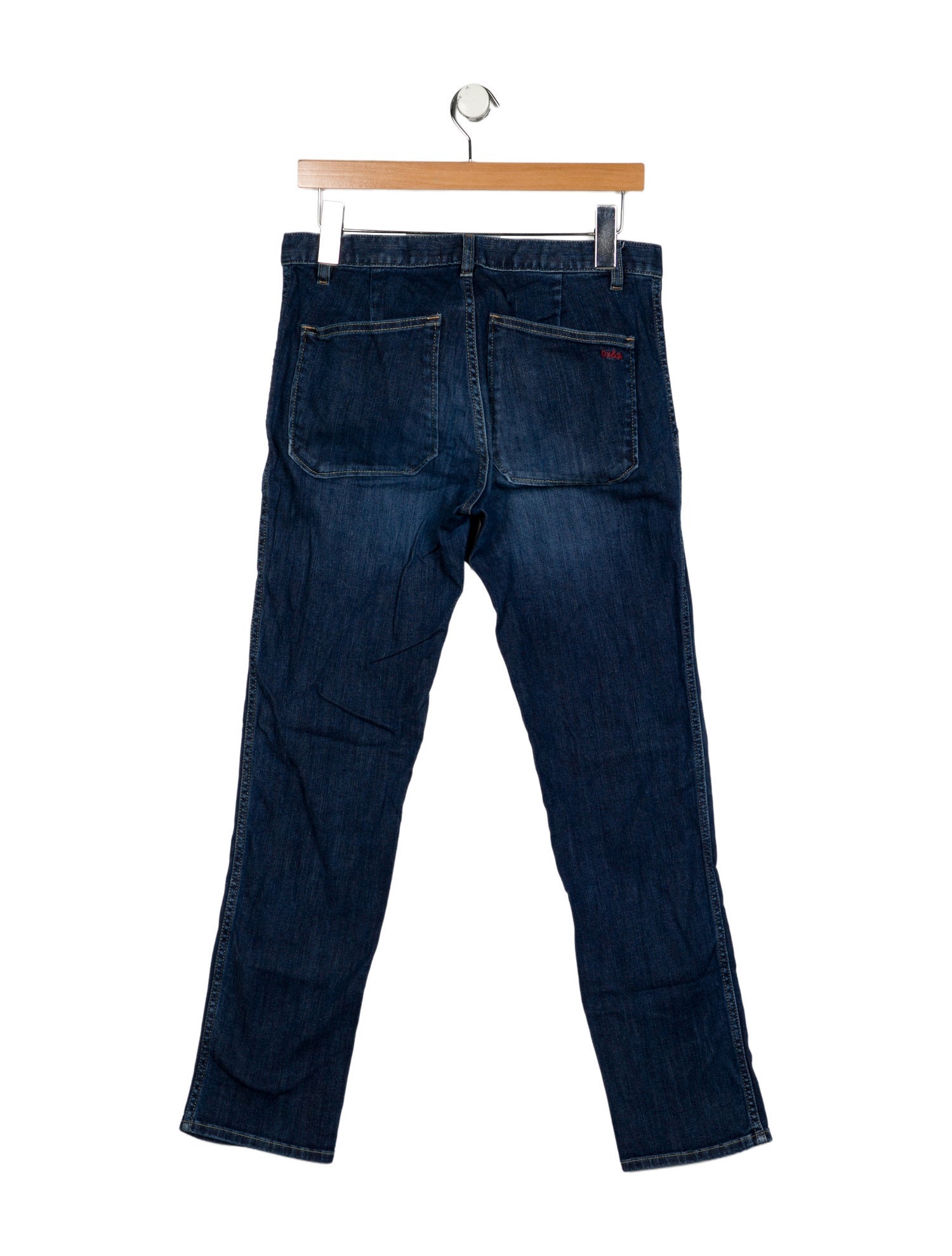 BA&SH Mid-Rise Straight Leg Jeans