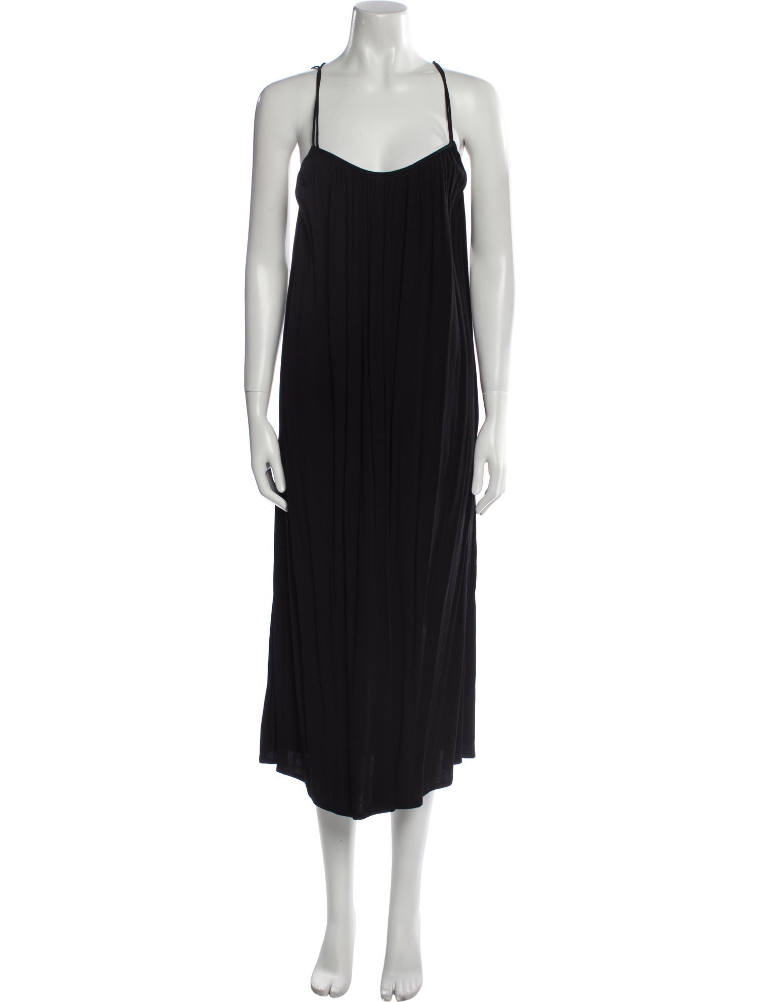 BA&SH Scoop Neck Midi Length Dress
