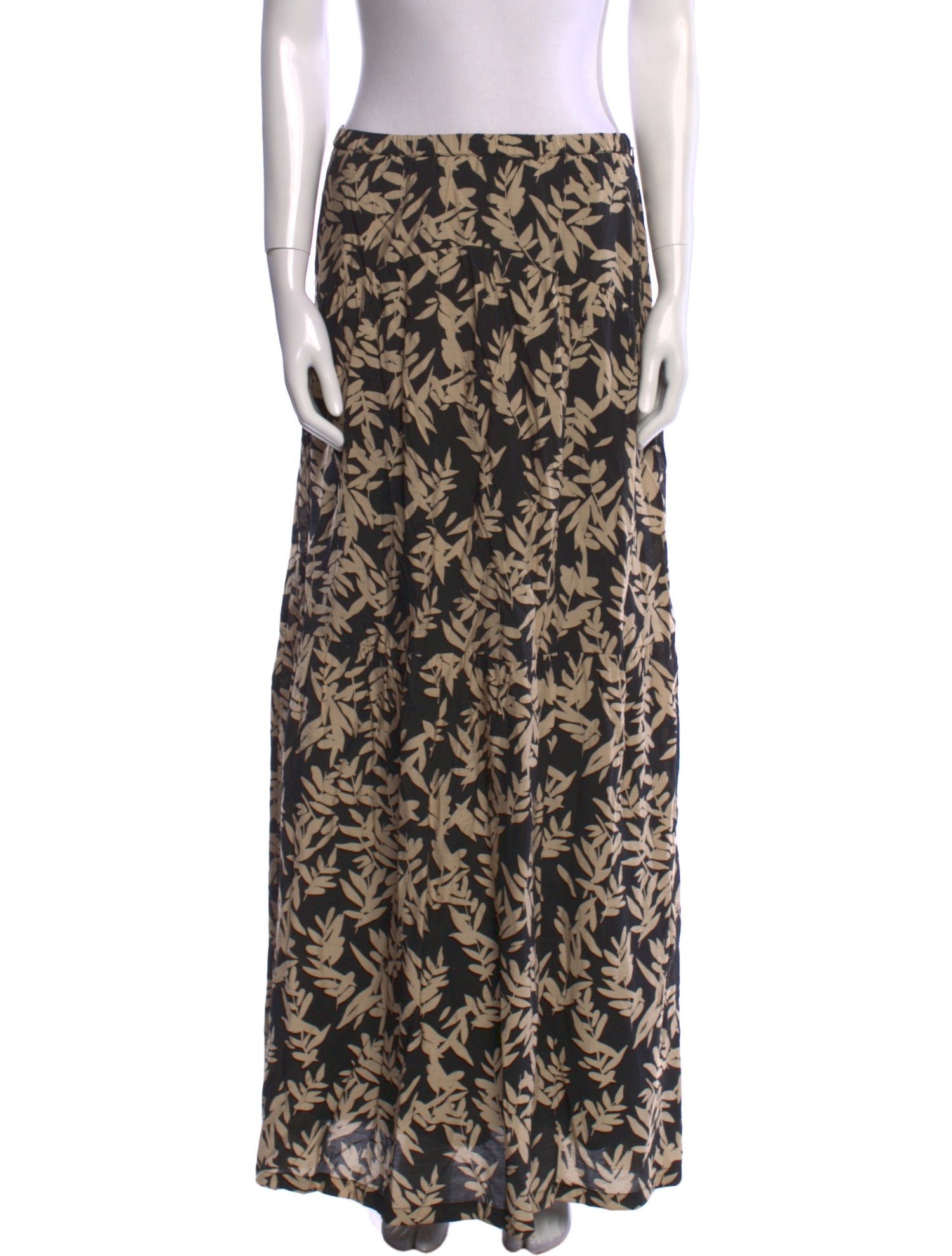 BA&SH Printed Long Skirt