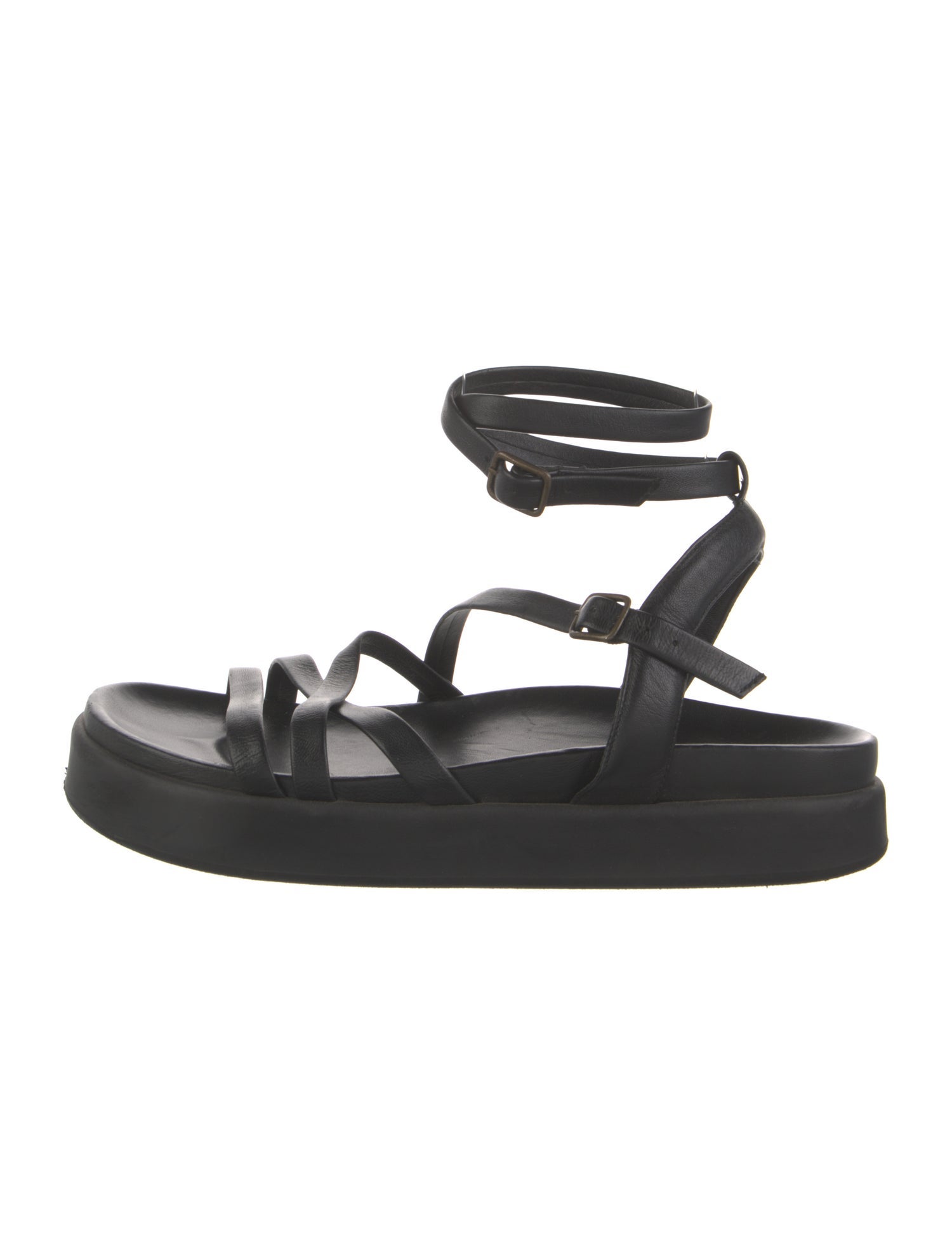 BA&SH Leather Gladiator Sandals