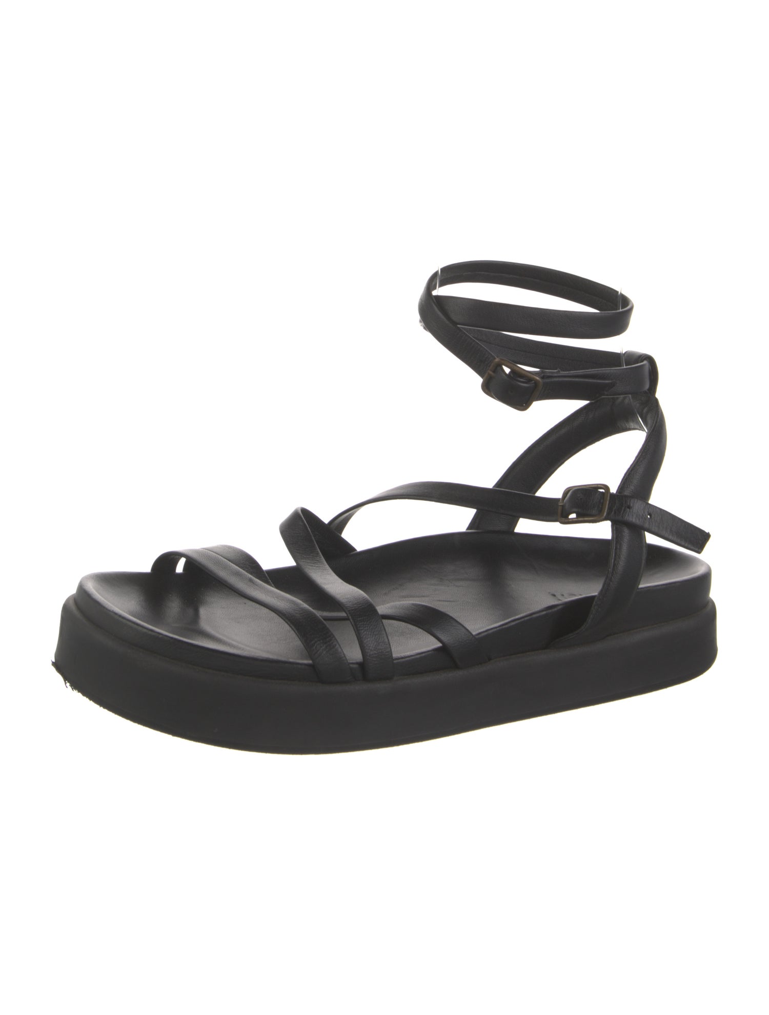 BA&SH Leather Gladiator Sandals
