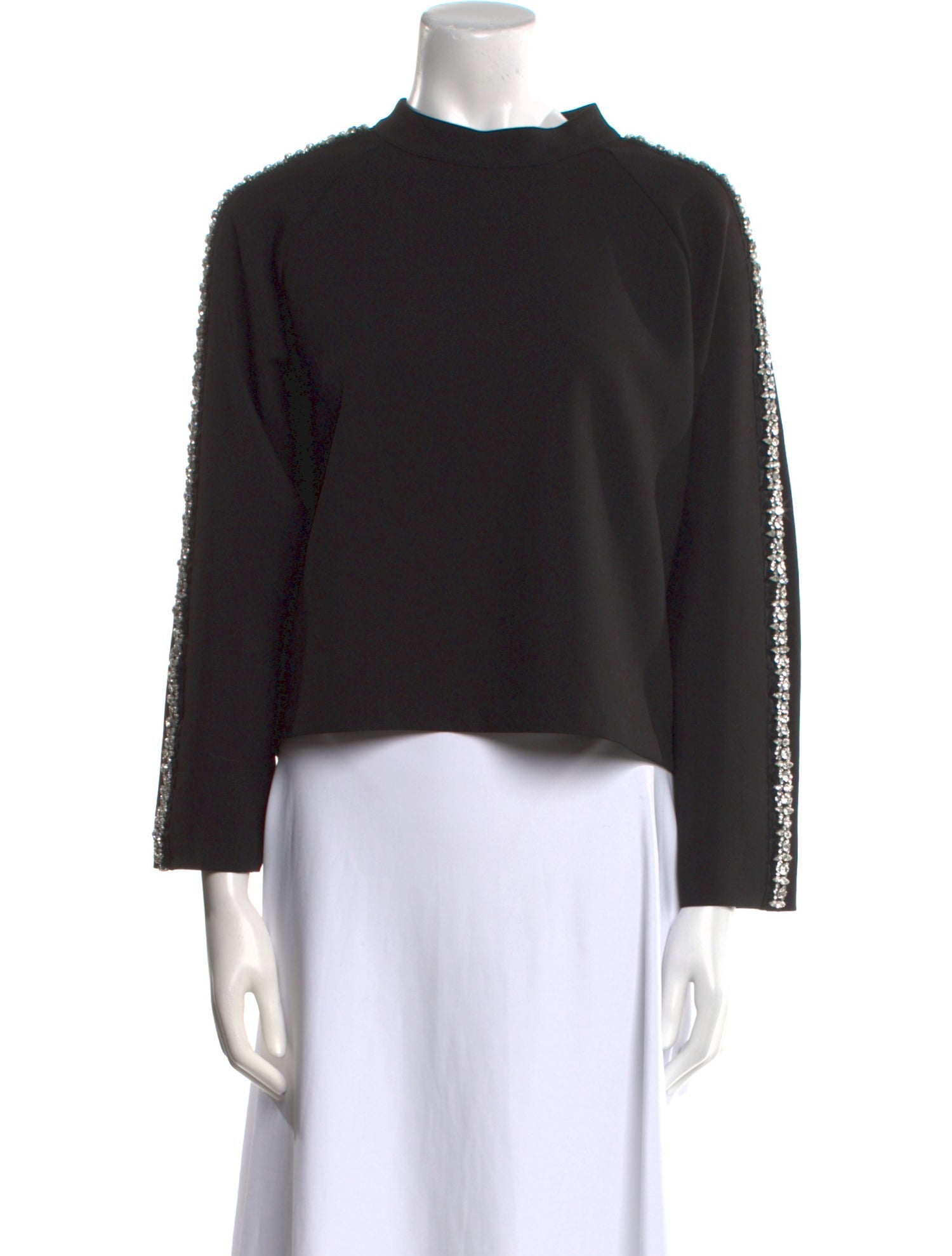 BA&SH Mock Neck Long Sleeve Sweatshirt w/ Tags