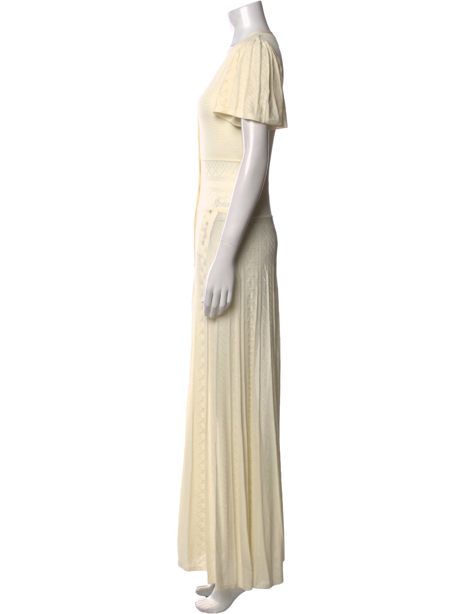 BA&SH V-Neck Long Dress w/ Tags