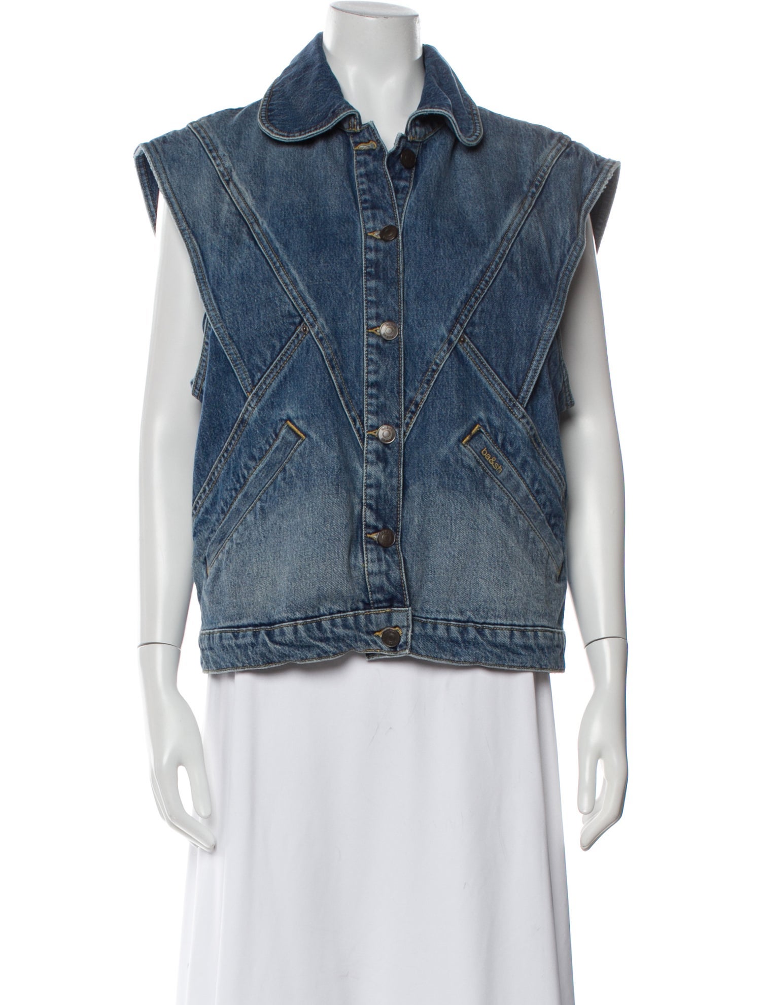 BA&SH Silk Vest