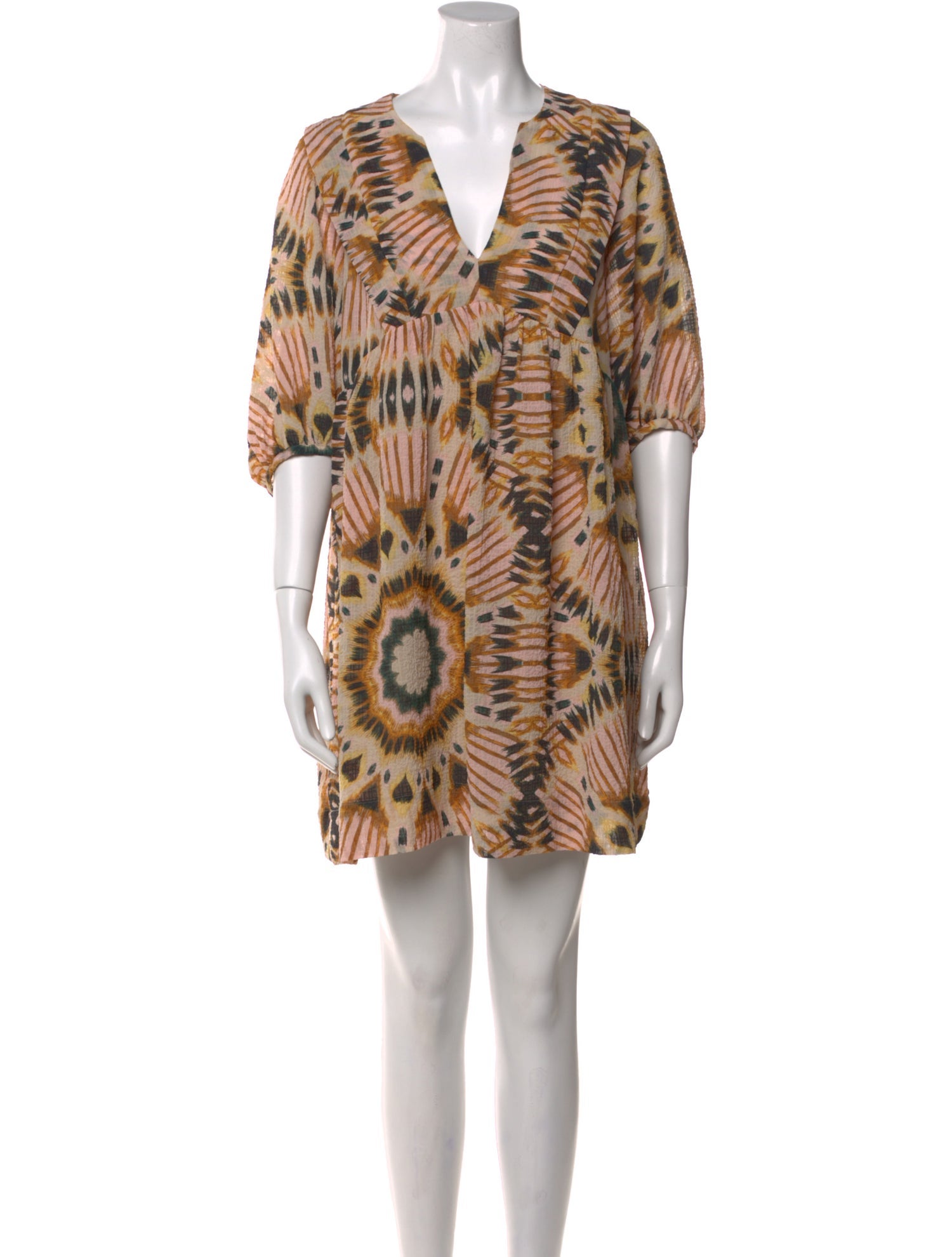 BA&SH Printed Mini Dress