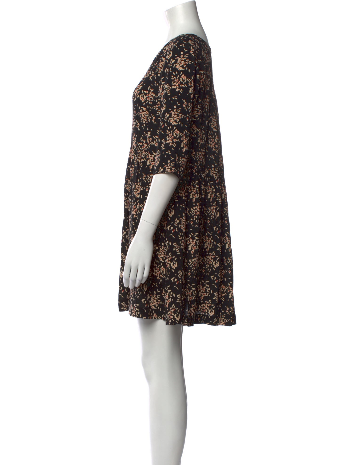 BA&SH Printed Mini Dress