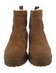 BA&SH Suede Combat Boots