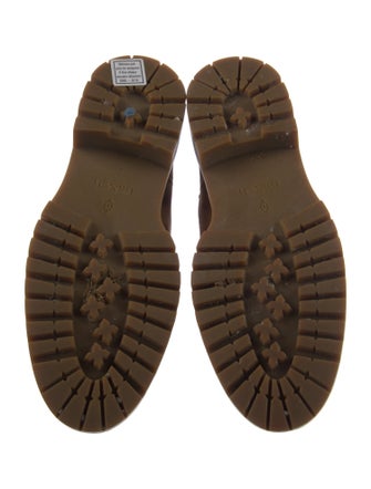 BA&SH Suede Combat Boots