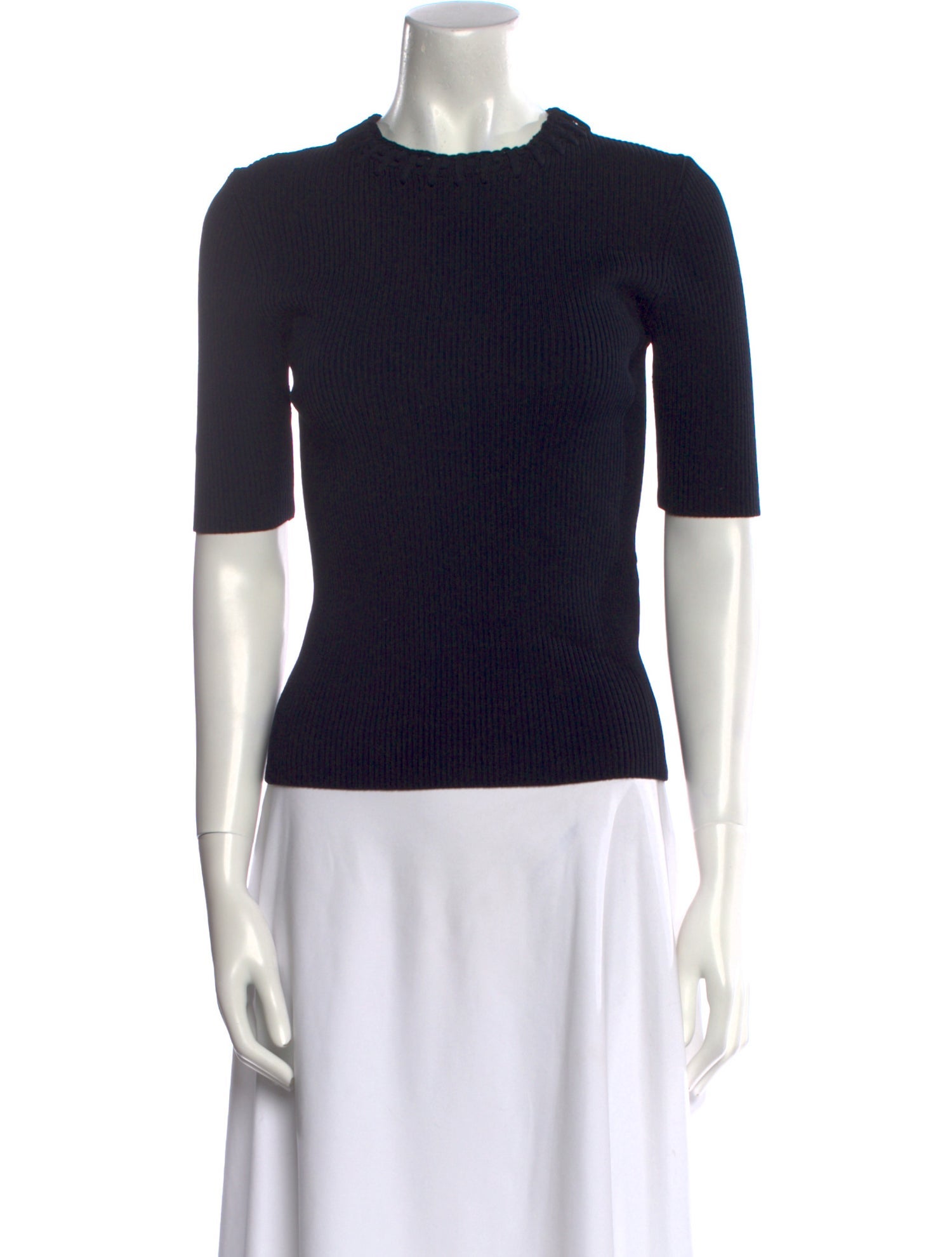 BA&SH Crew Neck Short Sleeve Top