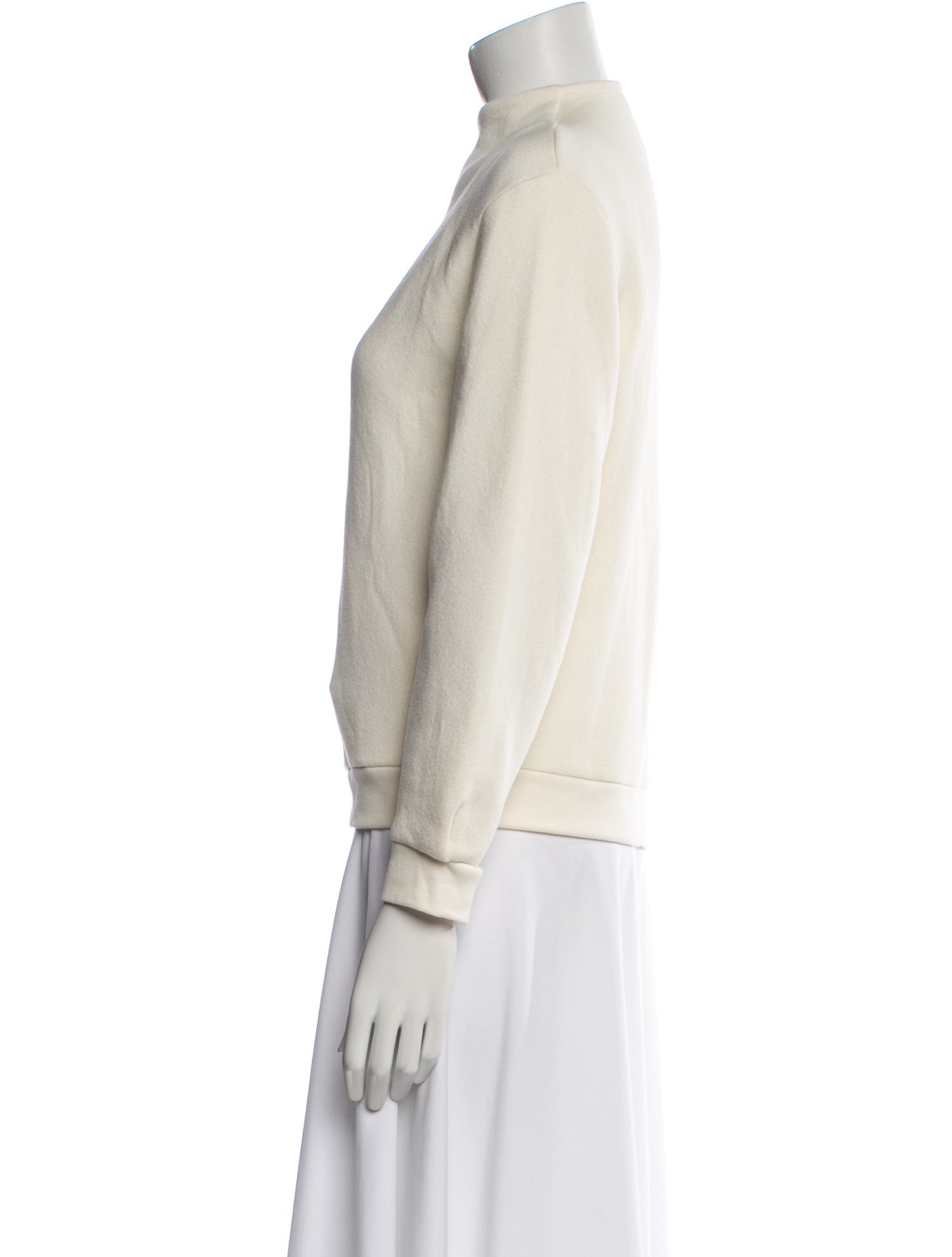 BA&SH Mock Neck Long Sleeve Sweatshirt