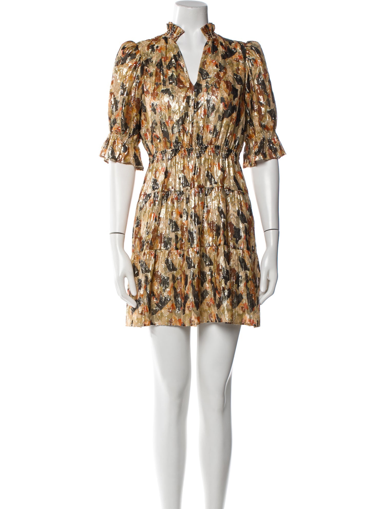 BA&SH Silk Mini Dress