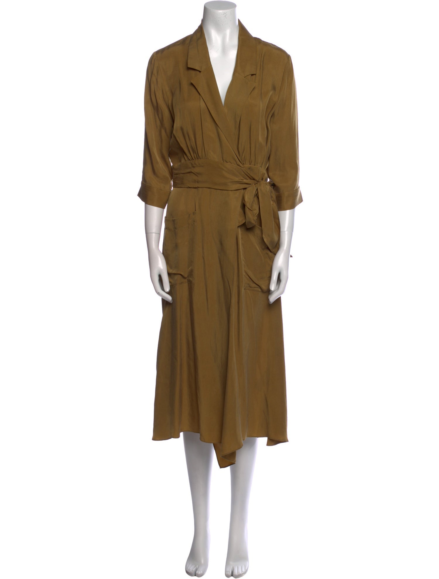 BA&SH V-Neck Long Dress w/ Tags