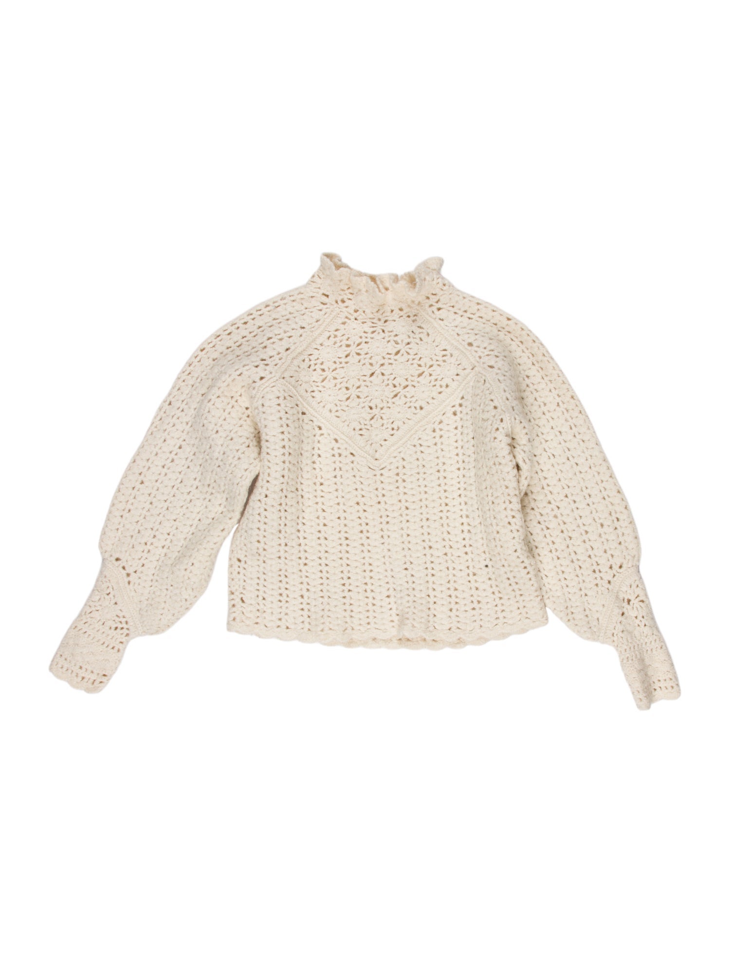 BA&SH Wool Mock Neck Sweater