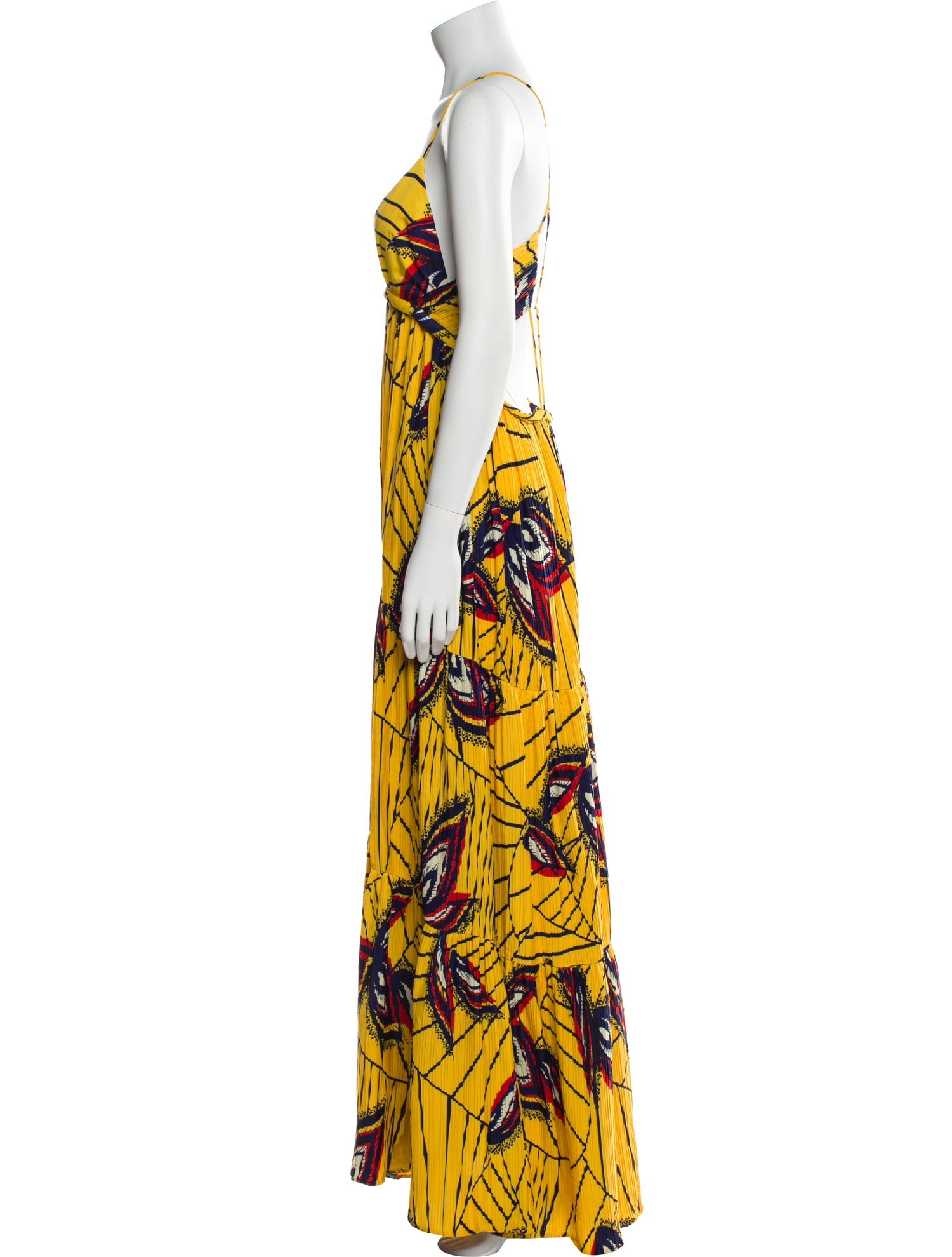 BA&SH Printed Long Dress