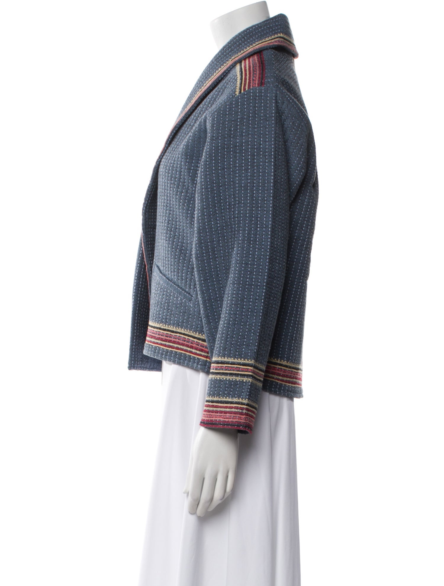 BA&SH Plaid Print Jacket