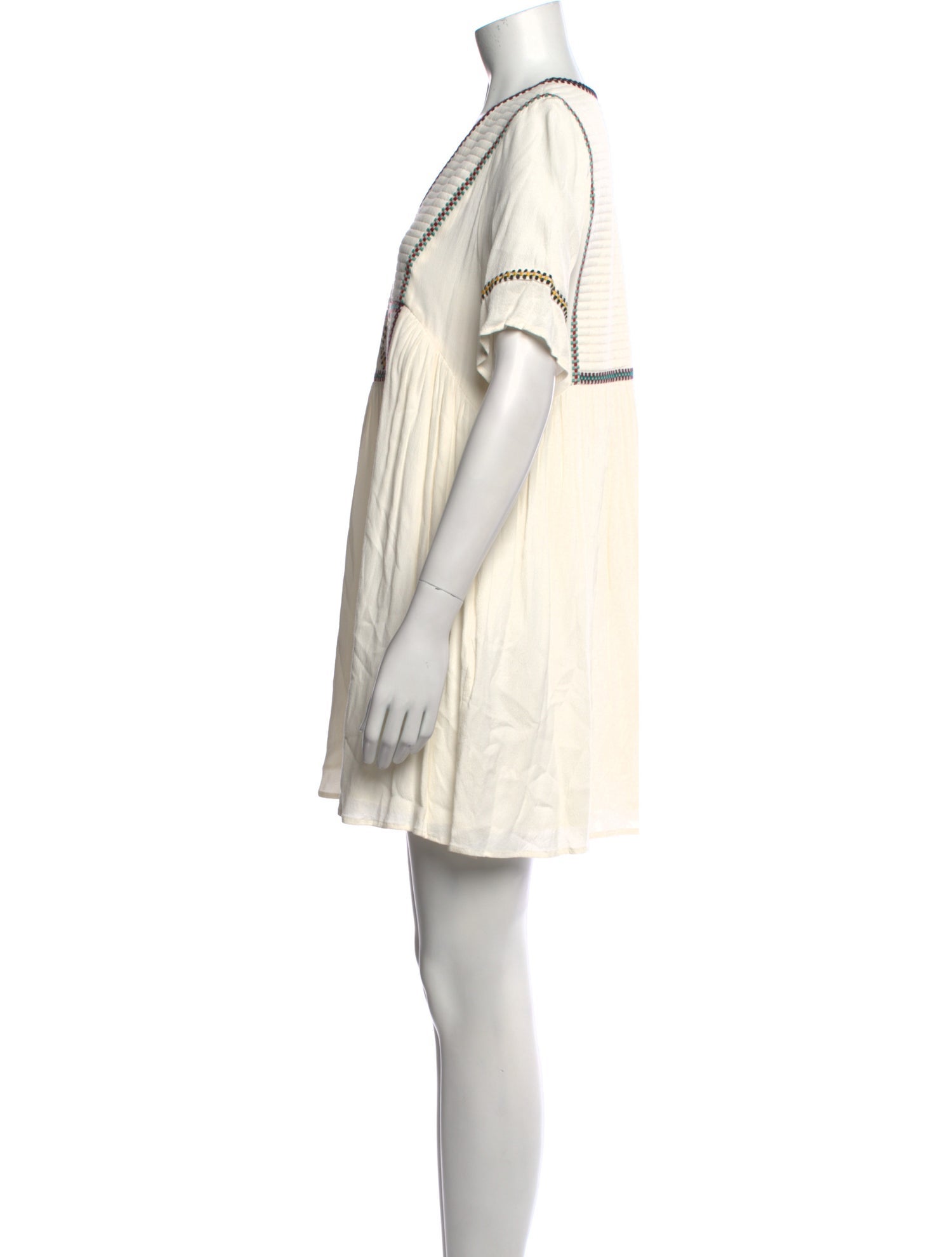 BA&SH V-Neck Mini Dress