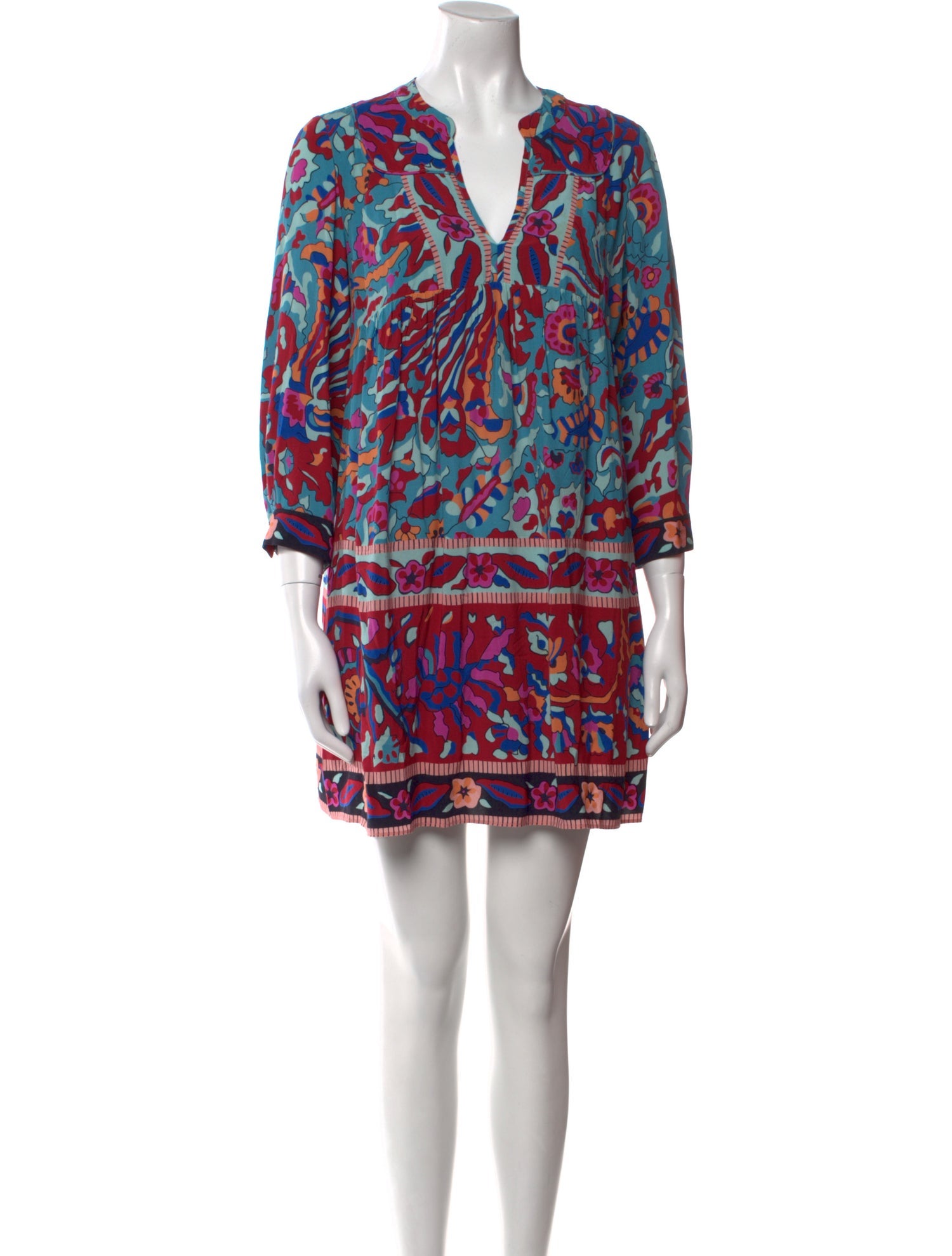 BA&SH Printed Mini Dress