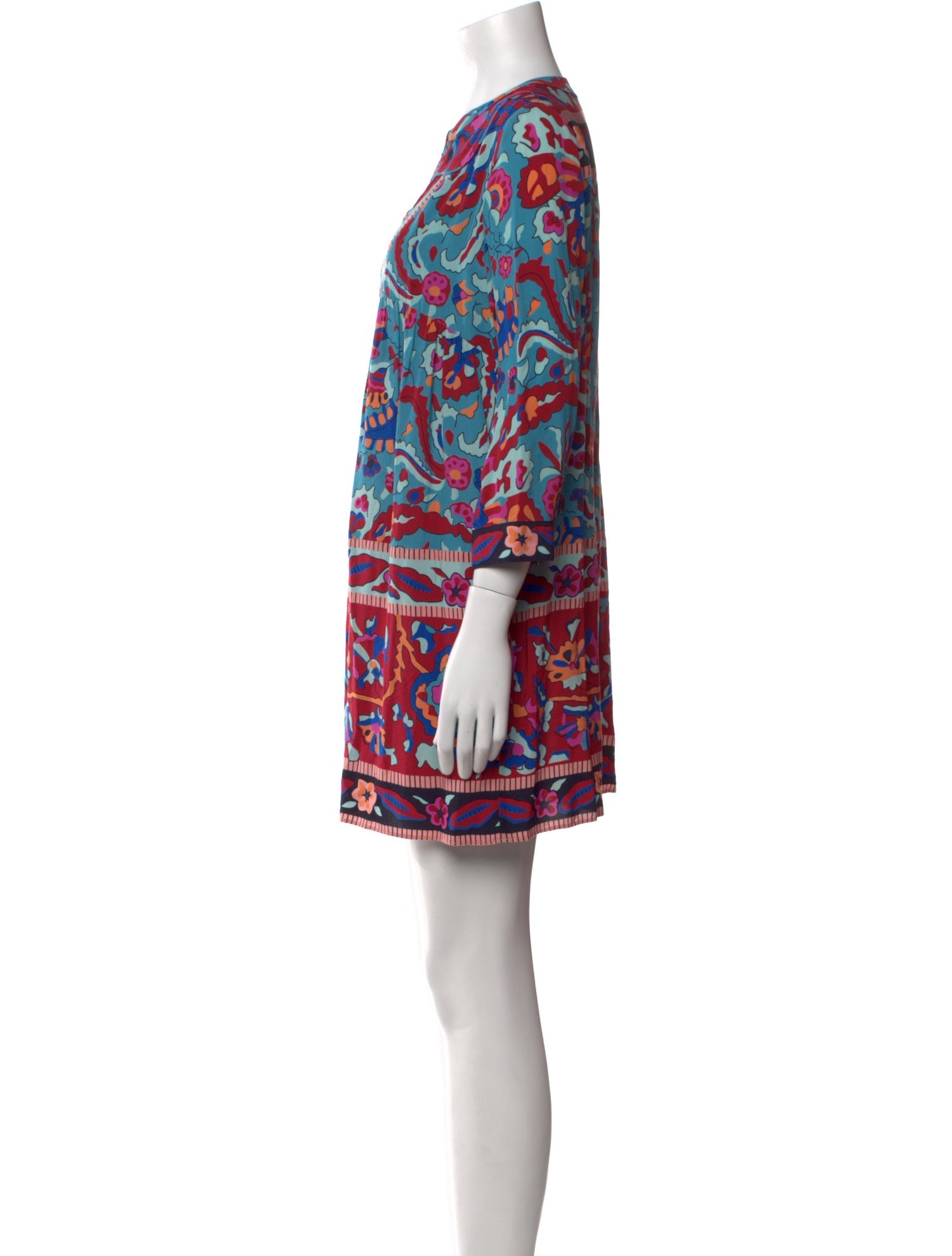 BA&SH Printed Mini Dress