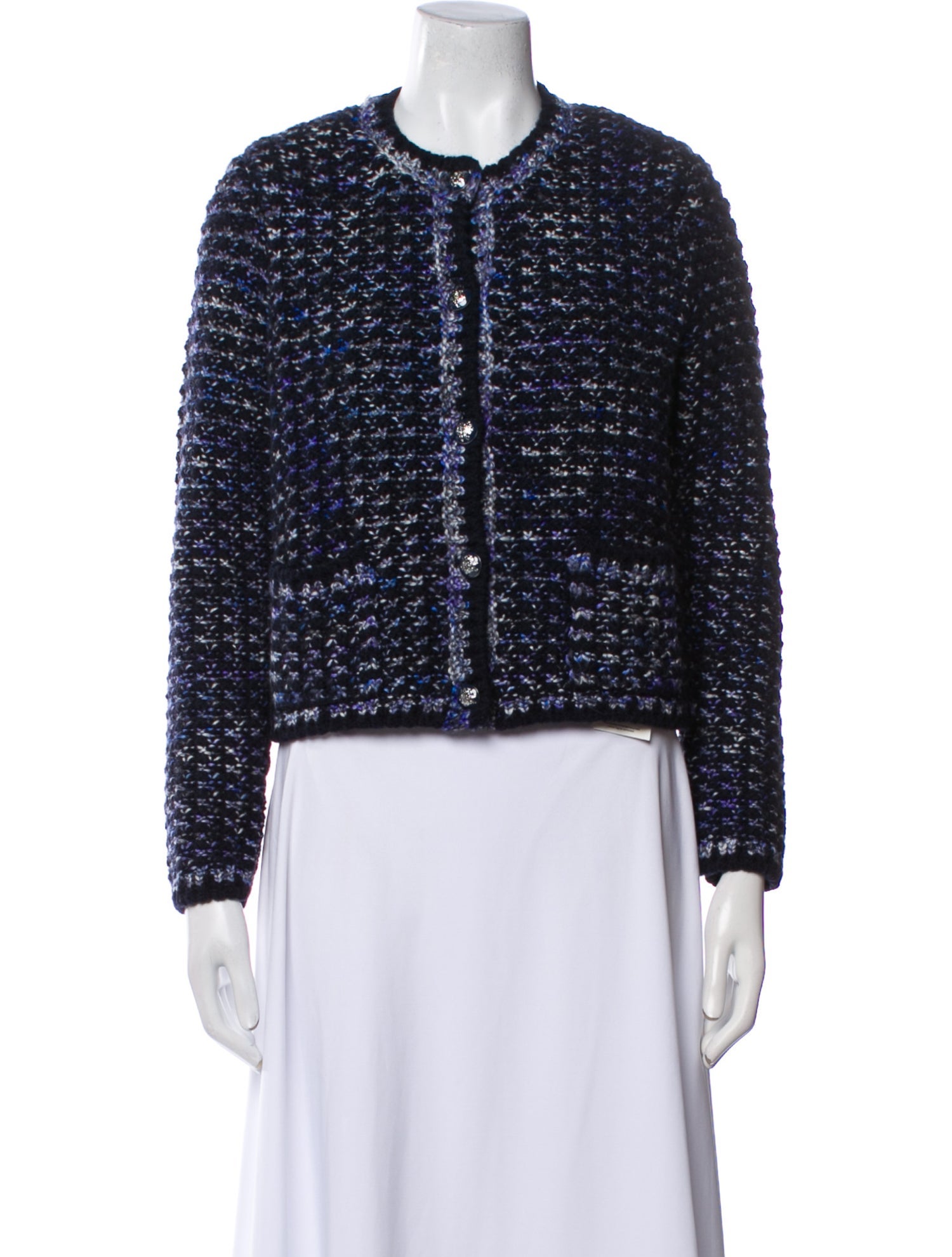 BA&SH Wool Printed Evening Jacket