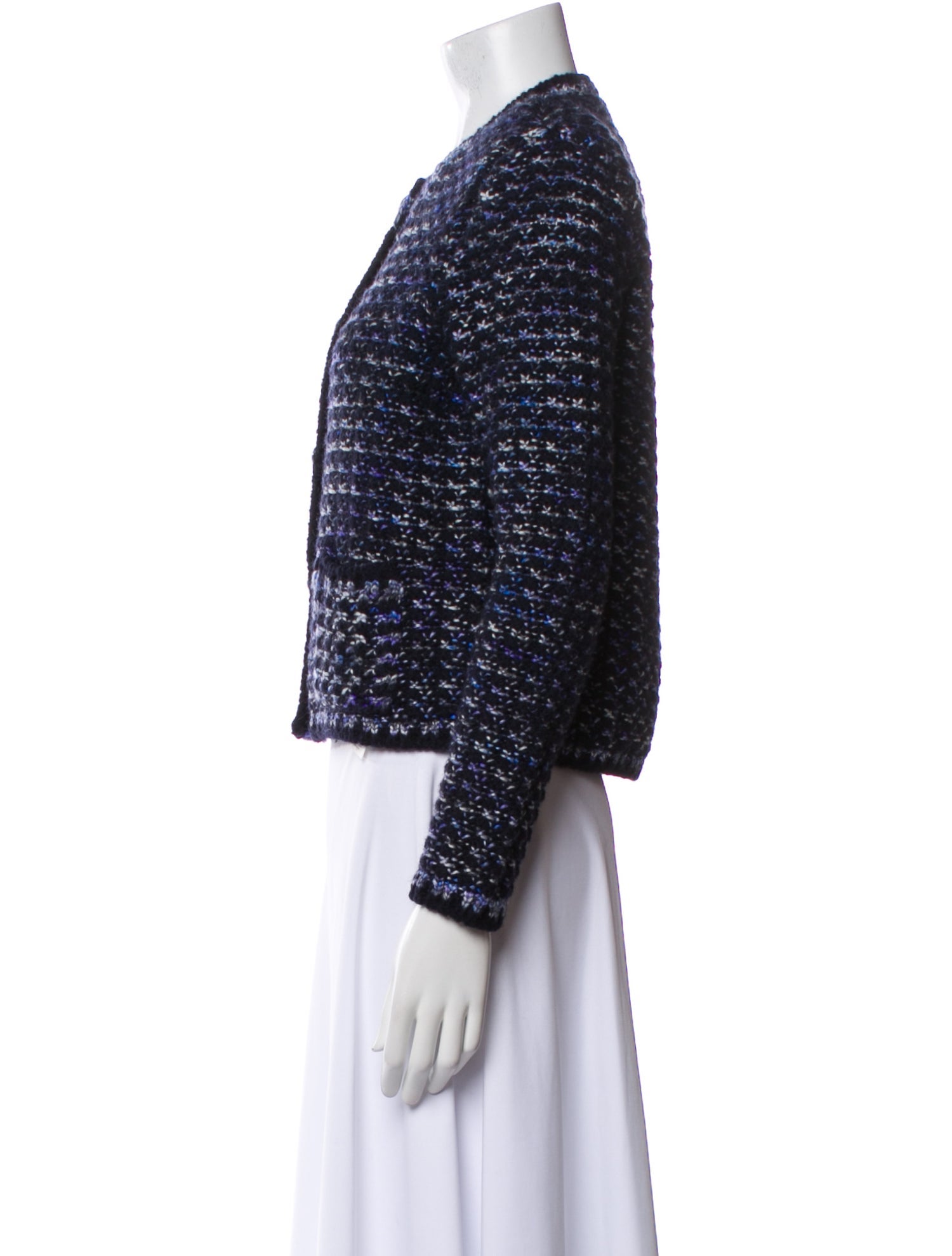 BA&SH Wool Printed Evening Jacket