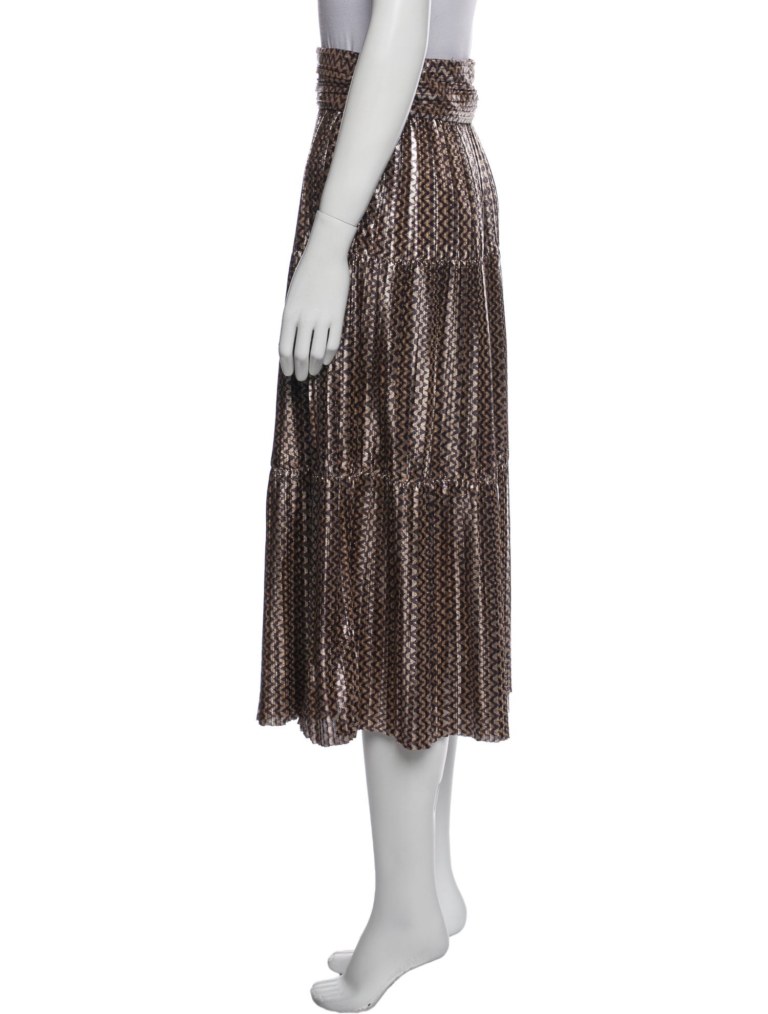 BA&SH Midi Length Skirt