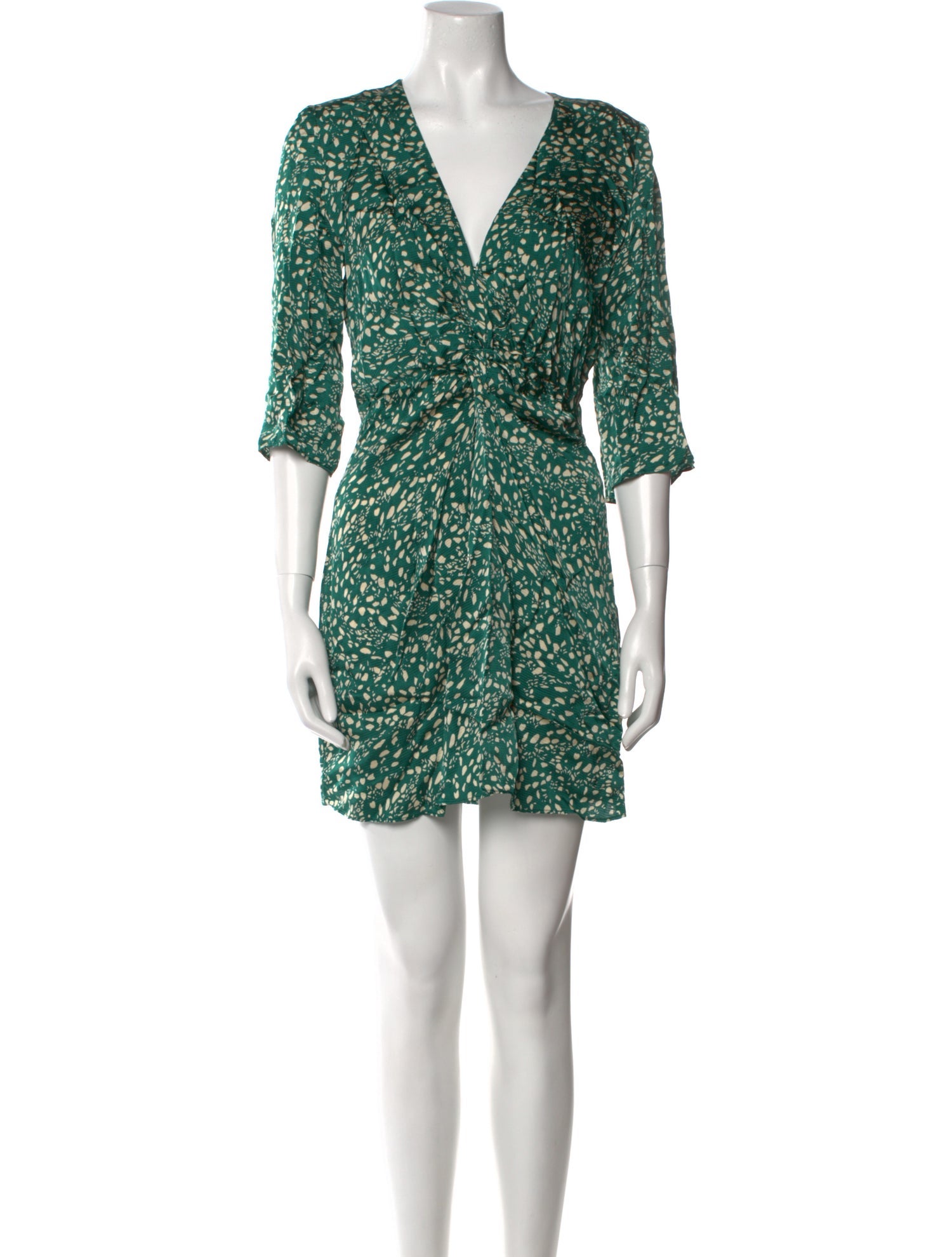 BA&SH Printed Mini Dress