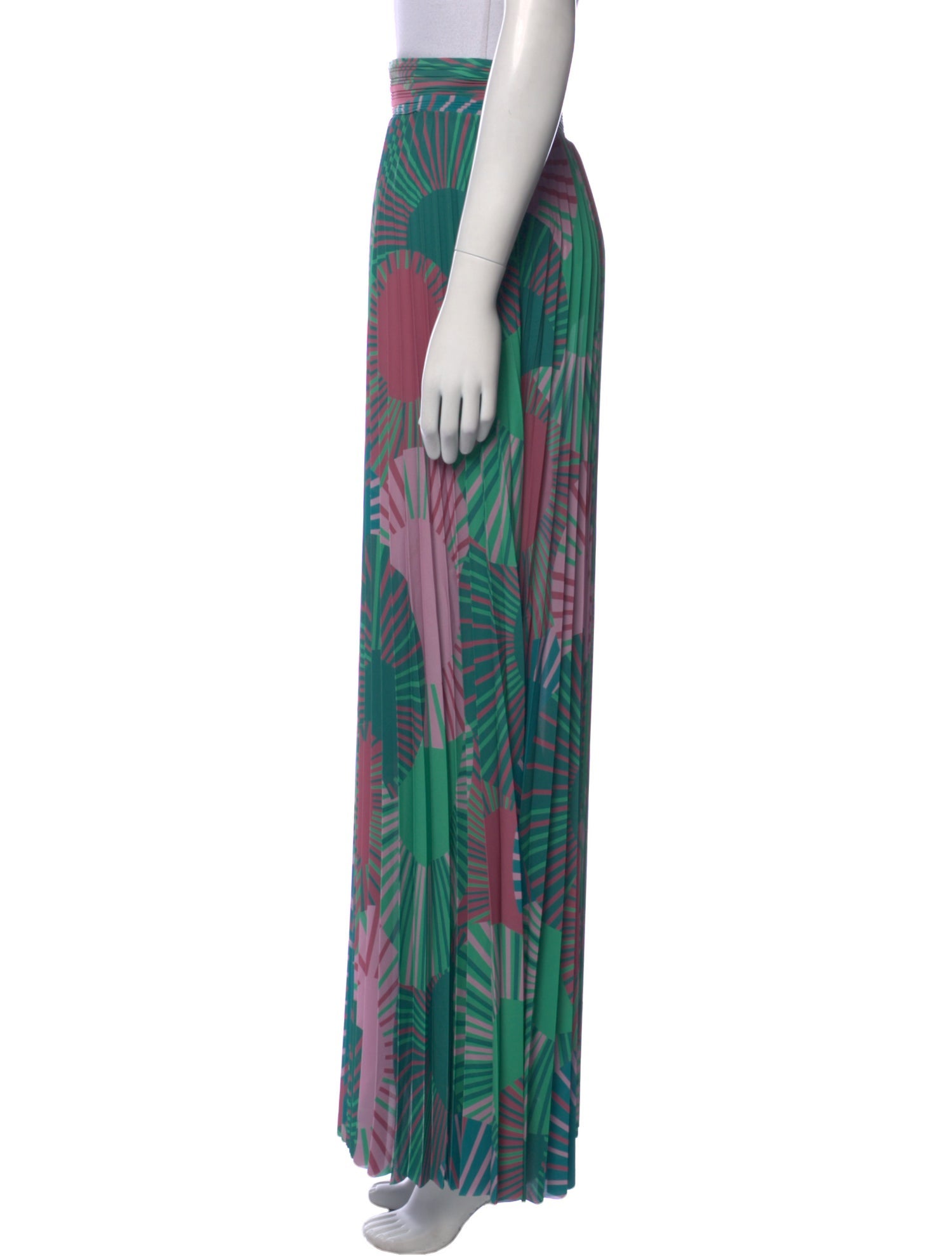 BA&SH Printed Long Skirt