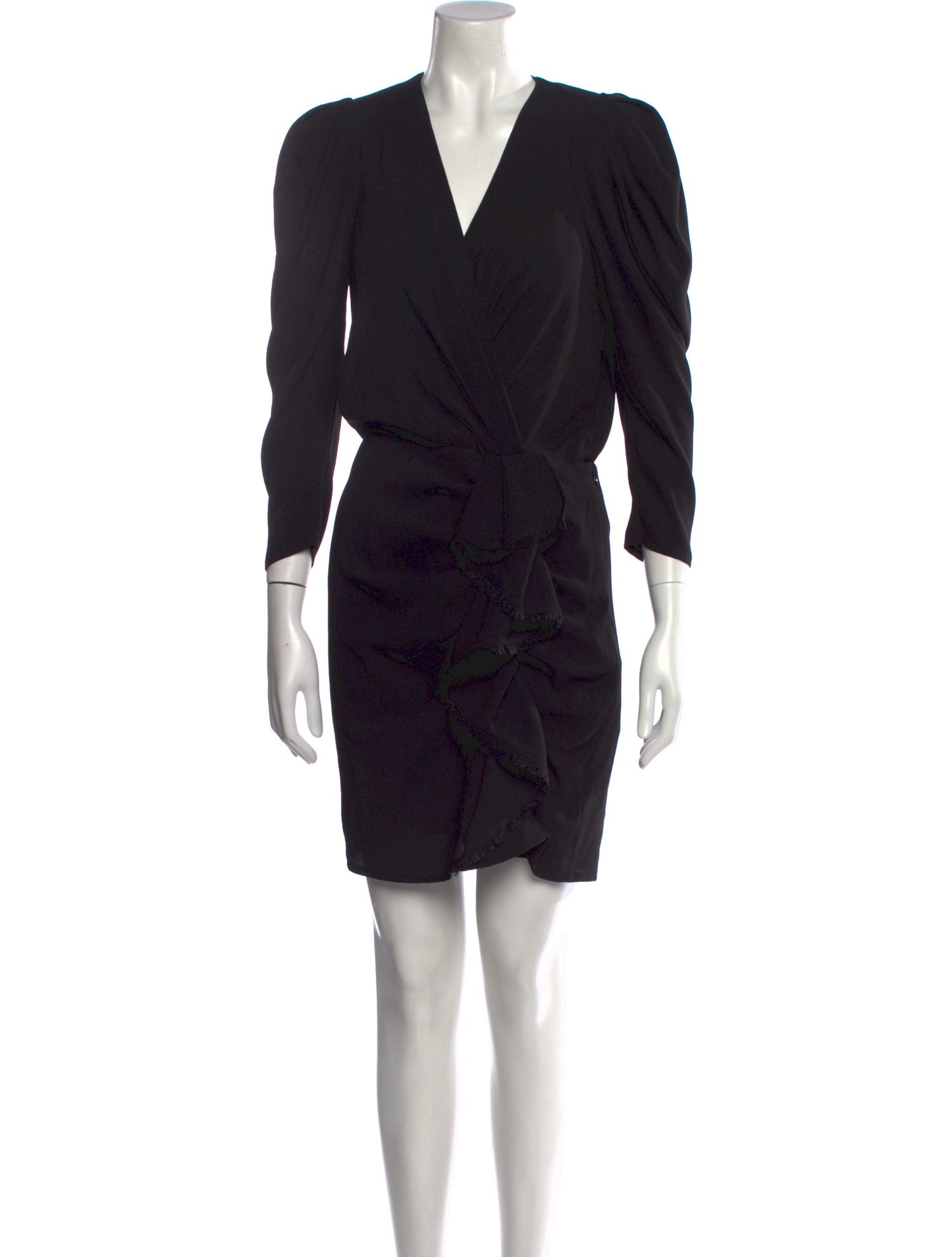 BA&SH V-Neck Mini Dress