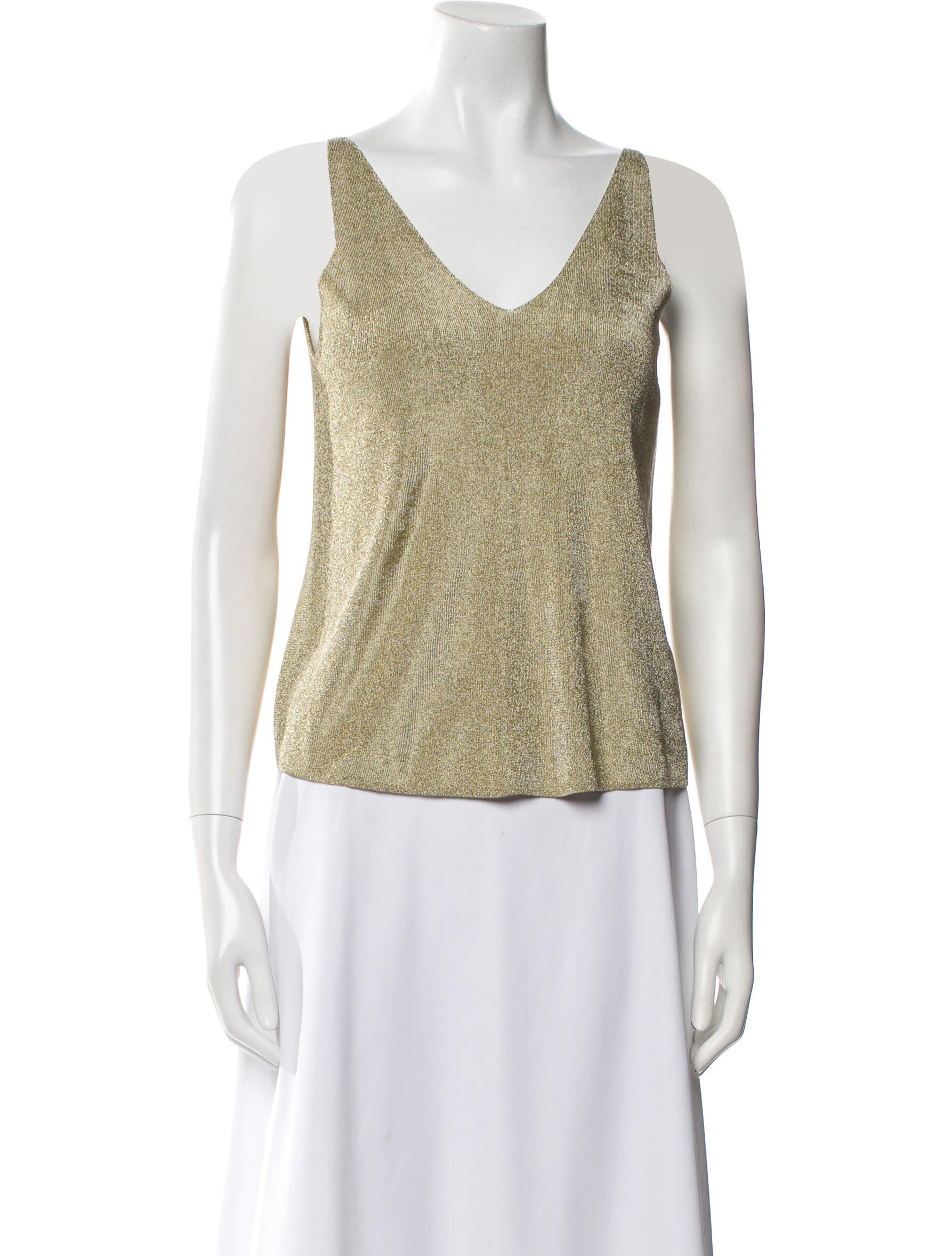 BA&SH V-Neck Sleeveless Top
