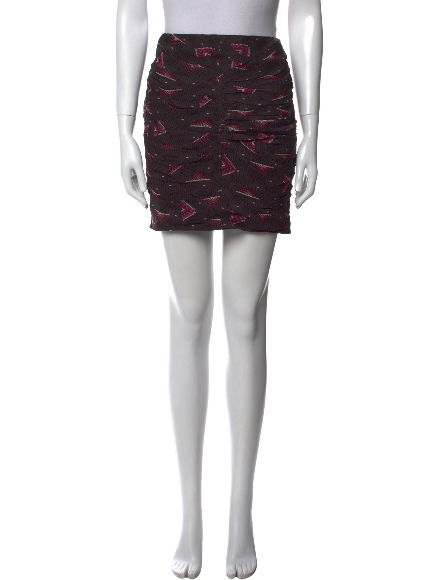 BA&SH Printed Mini Skirt w/ Tags