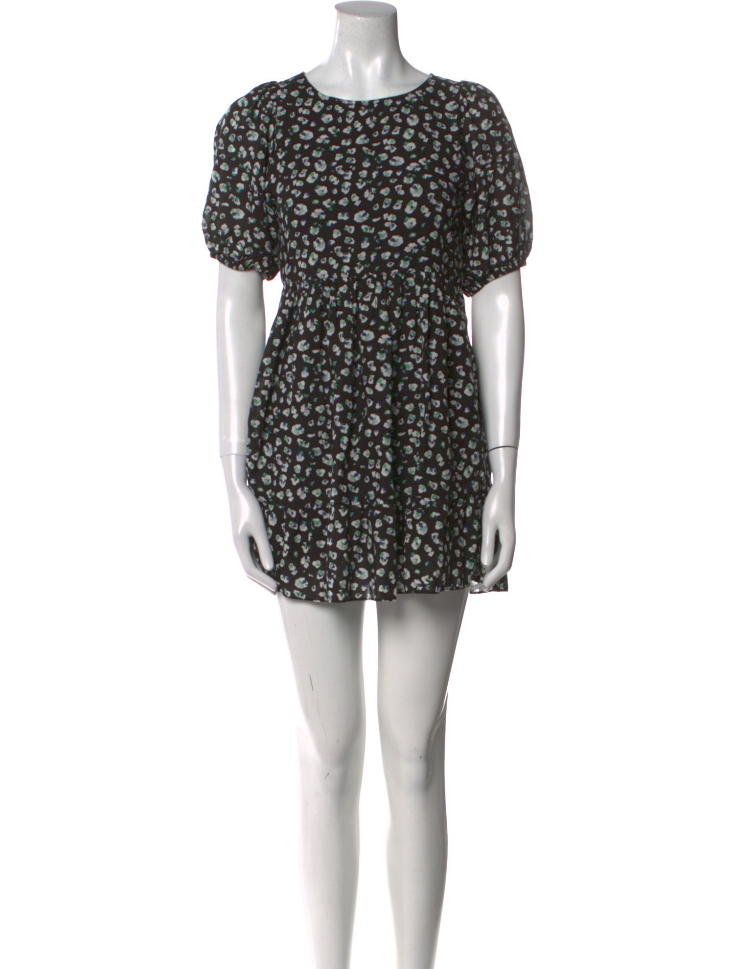 BA&SH Printed Mini Dress