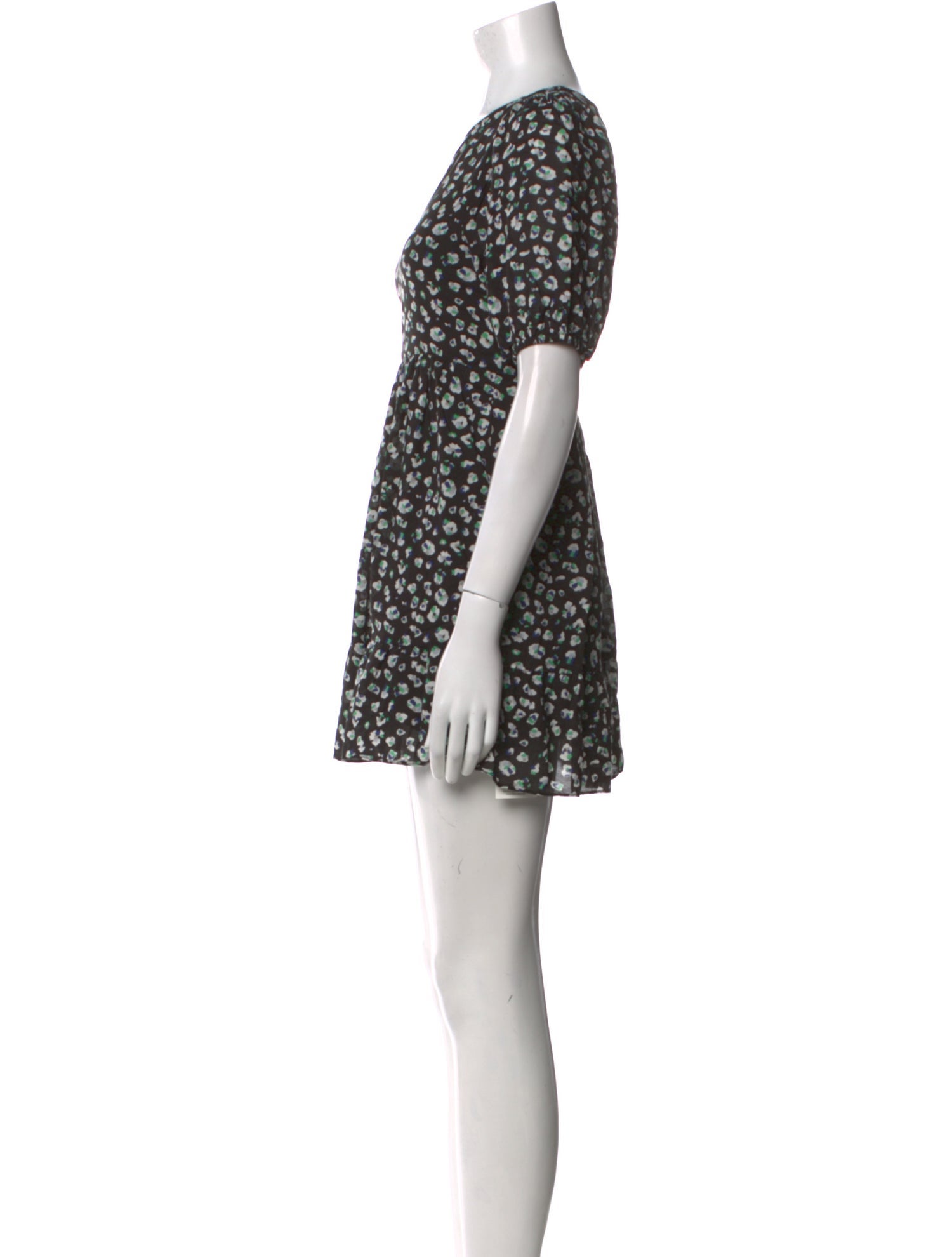 BA&SH Printed Mini Dress